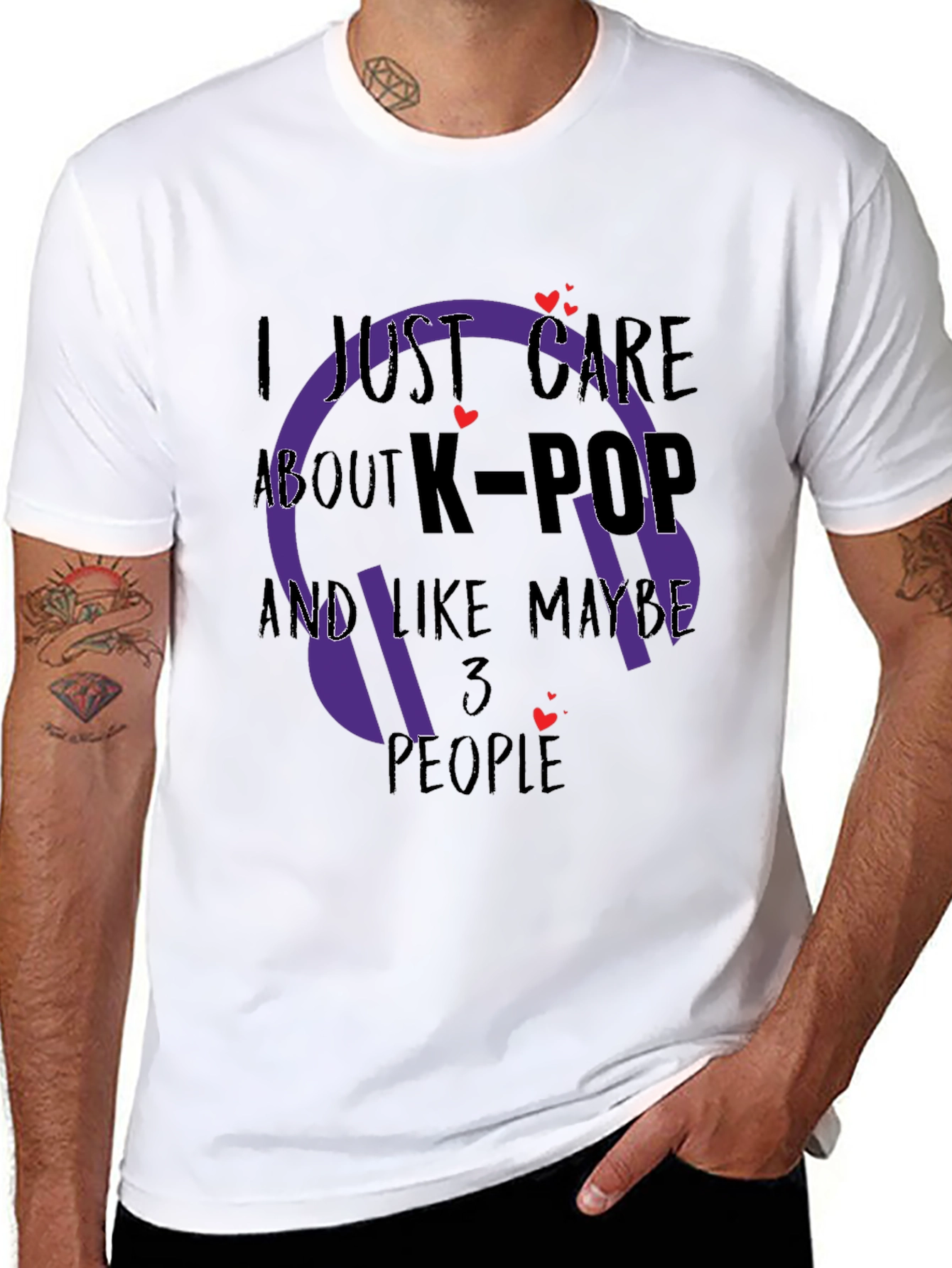I Just Care About K-Pop T-Shirt