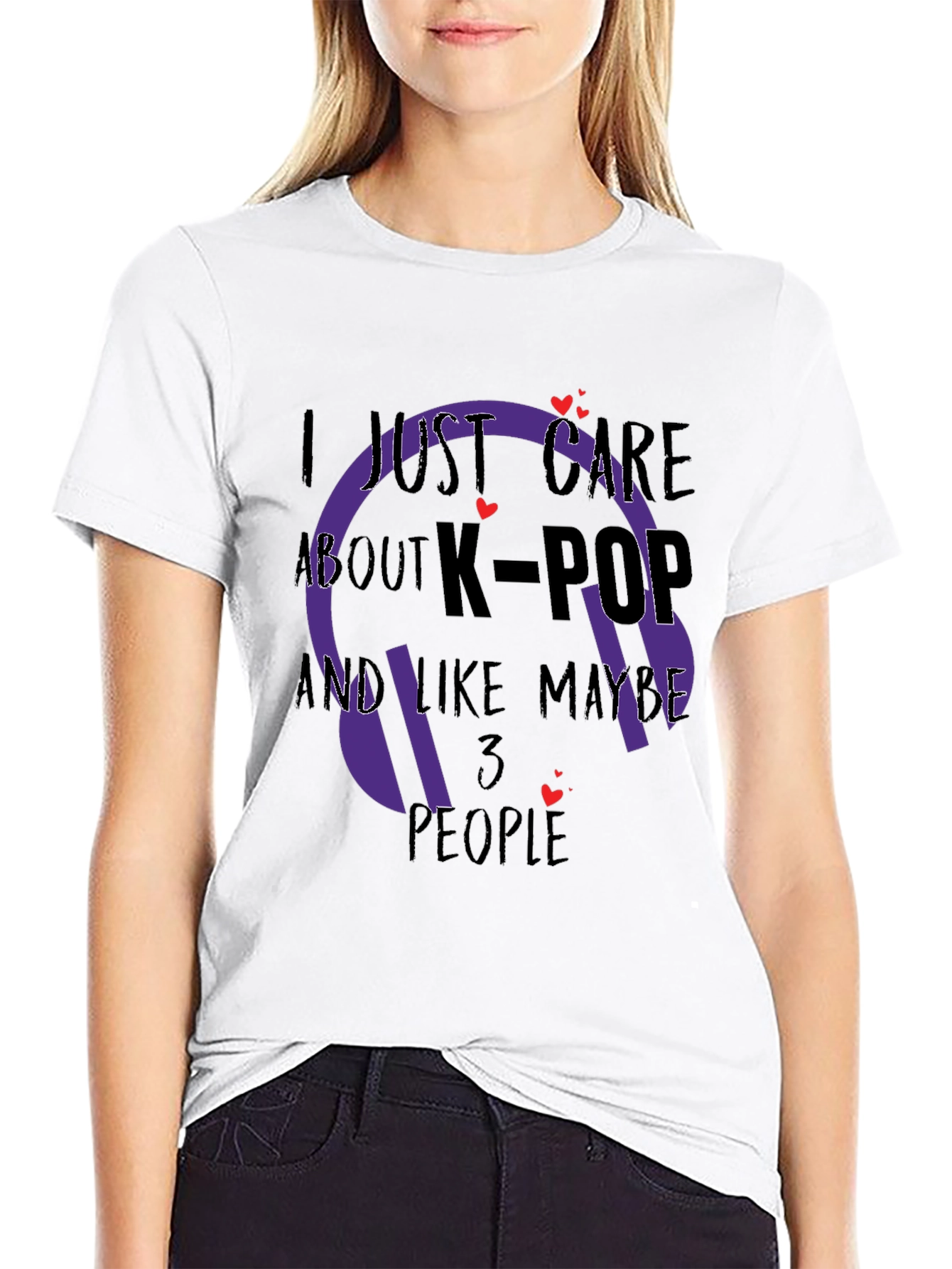 I Just Care About K-Pop T-Shirt