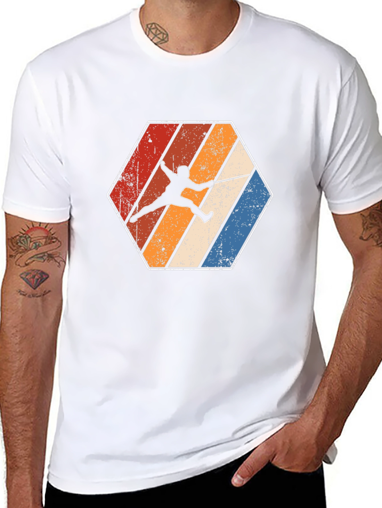 Retro Fencing T-Shirt