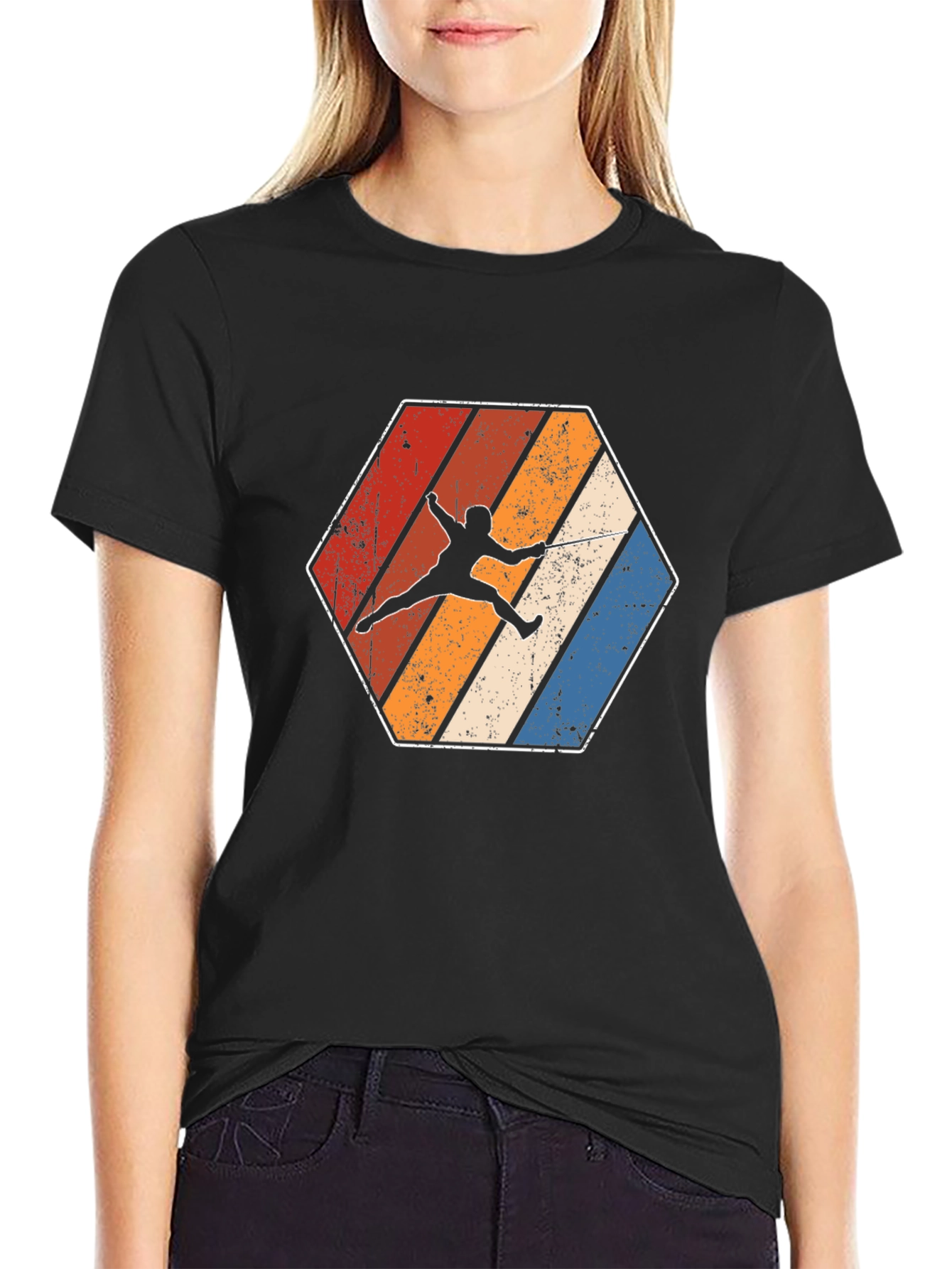 Retro Fencing T-Shirt
