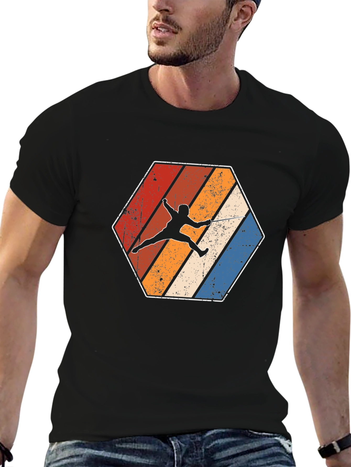 Retro Fencing T-Shirt