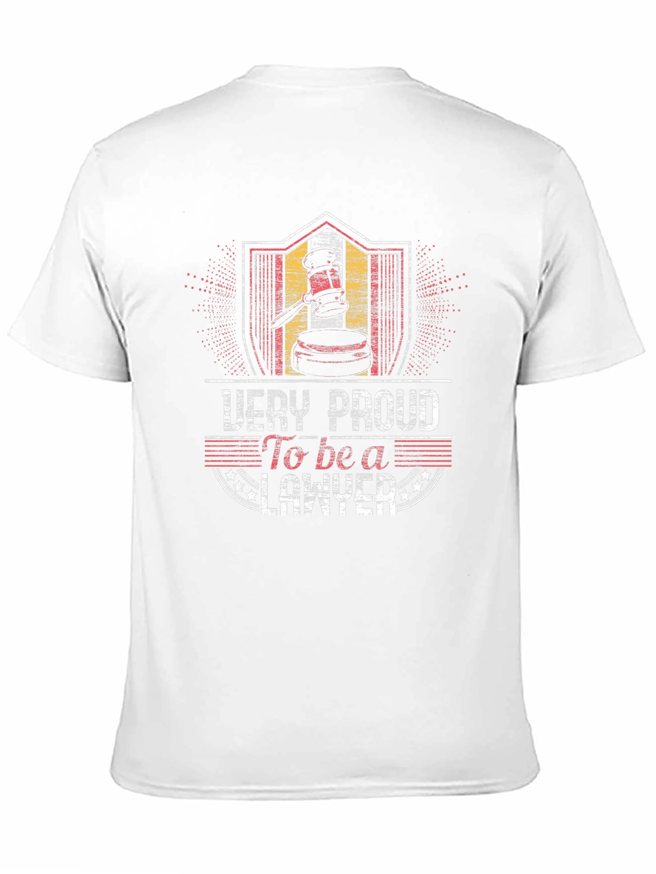 Proud Lawyer Graphic Tee - Black
