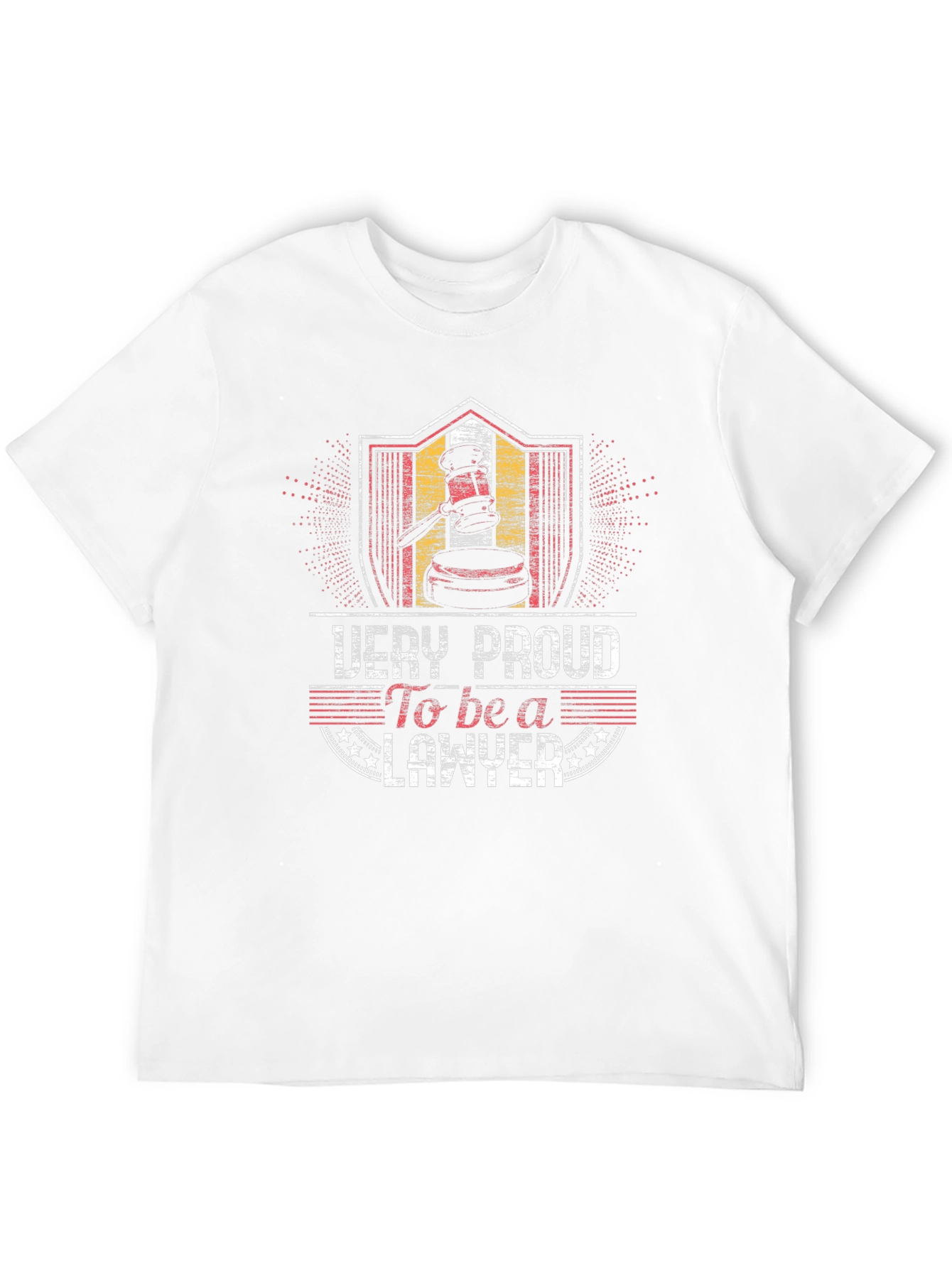 Proud Lawyer Graphic Tee - Black