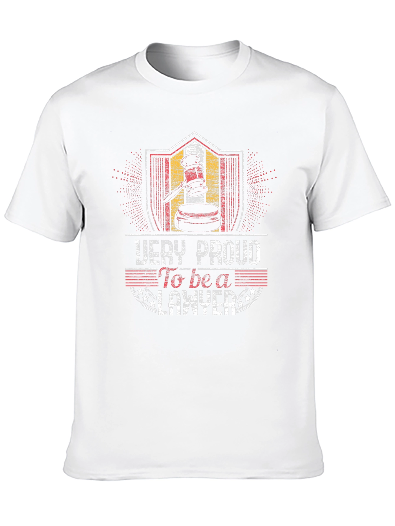 Proud Lawyer Graphic Tee - Black