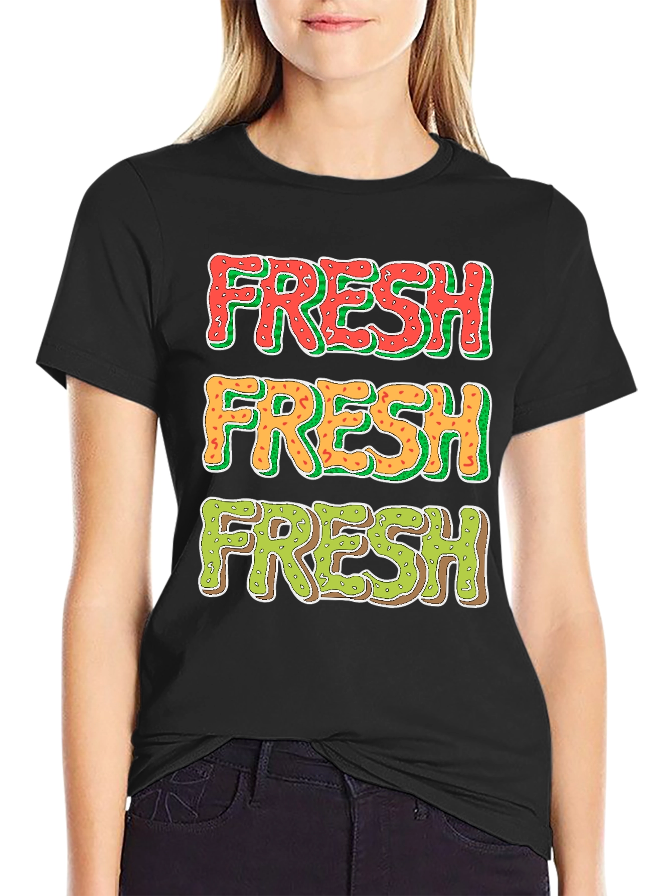 Fresh Donuts T-Shirt: Foodie Tee
