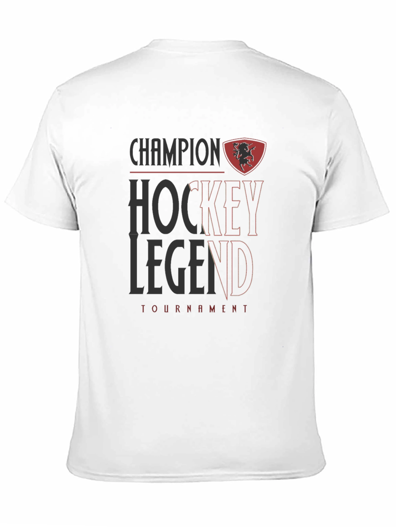 Champion Hockey Legend Tournament Black T-Shirt