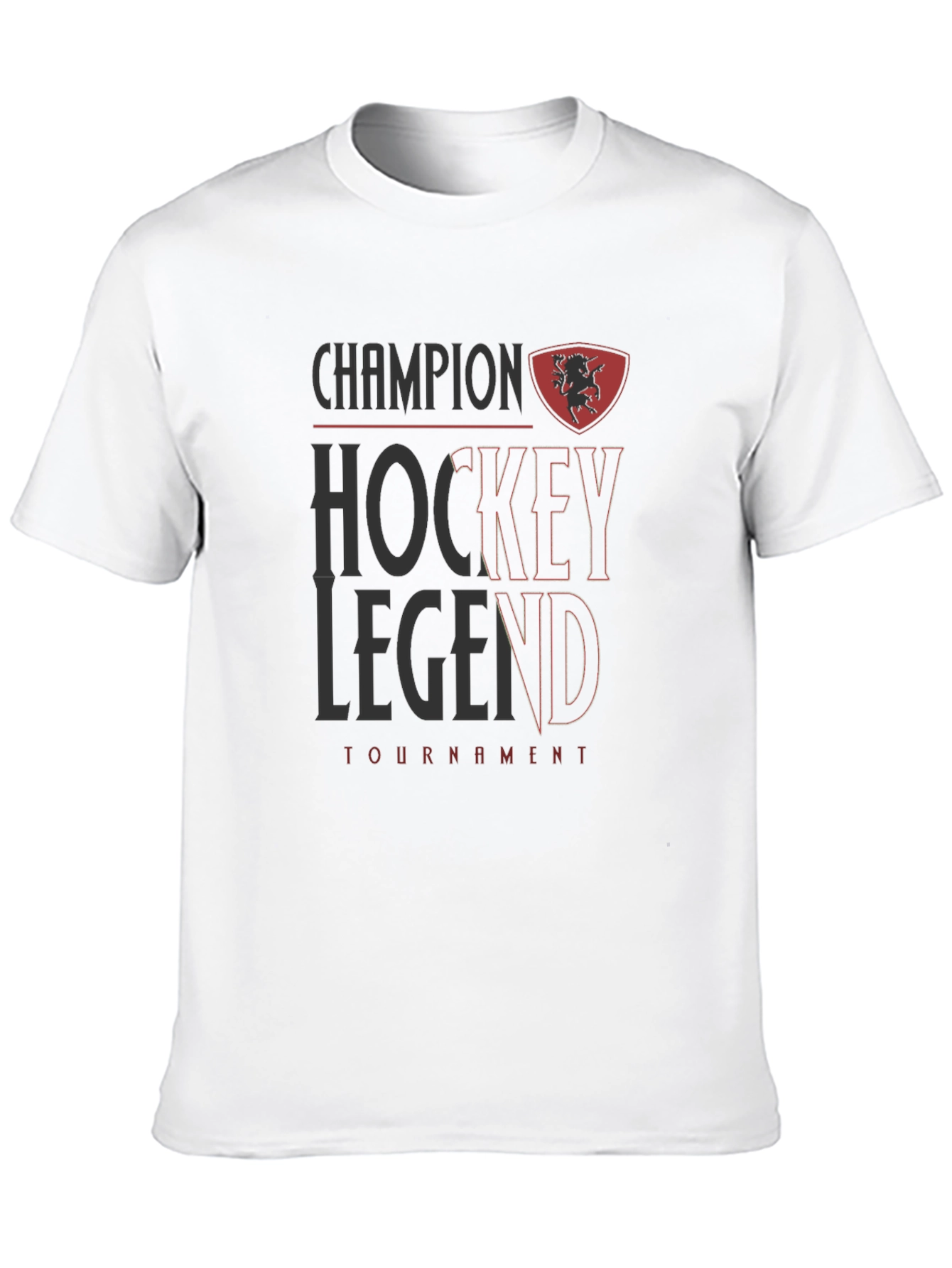 Champion Hockey Legend Tournament Black T-Shirt