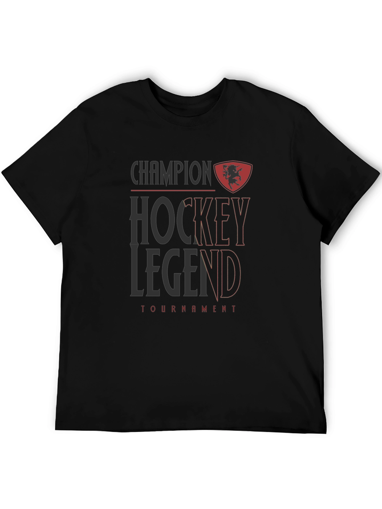 Champion Hockey Legend Tournament Black T-Shirt