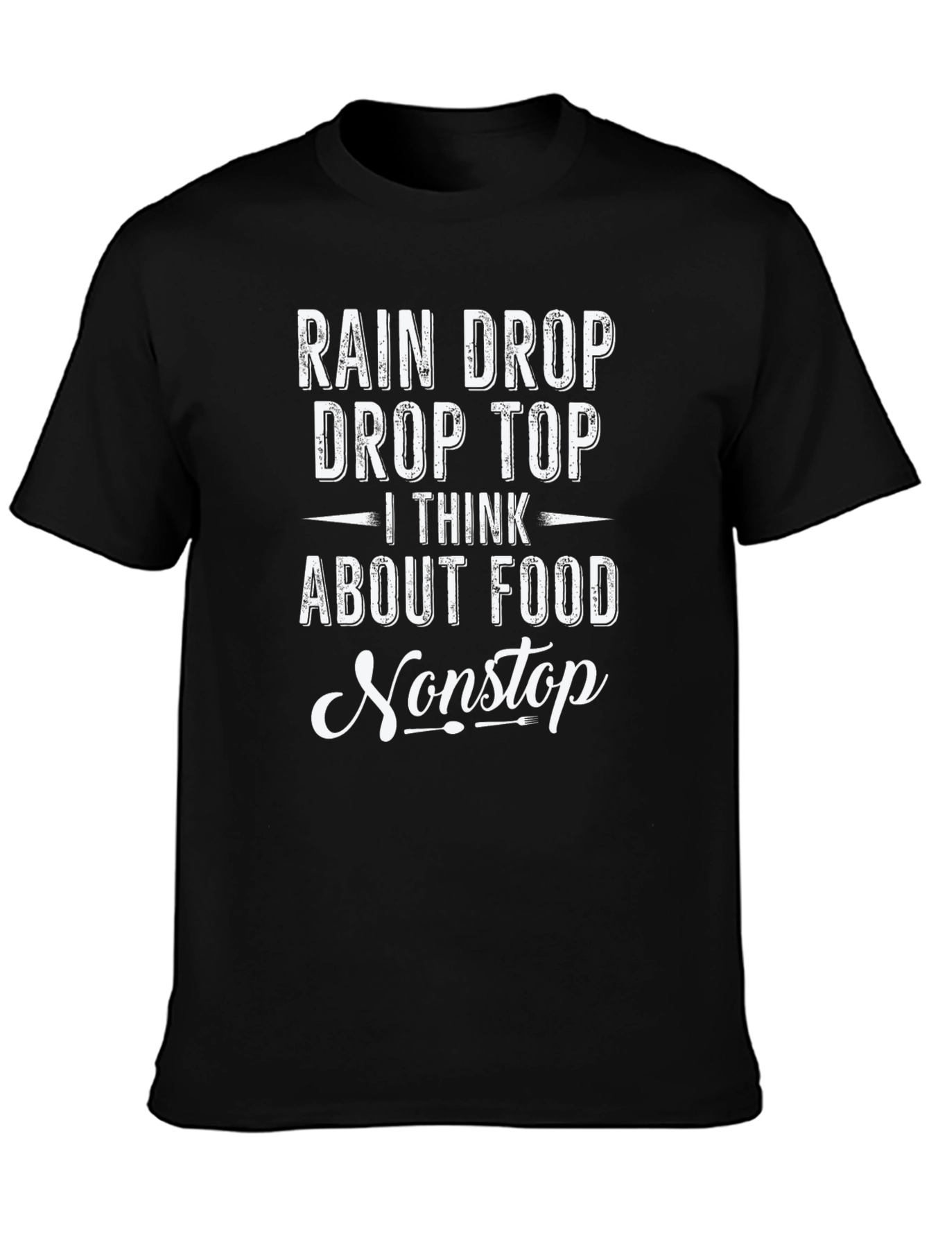 Rain Drop Food T-Shirt - Funny Graphic Tee