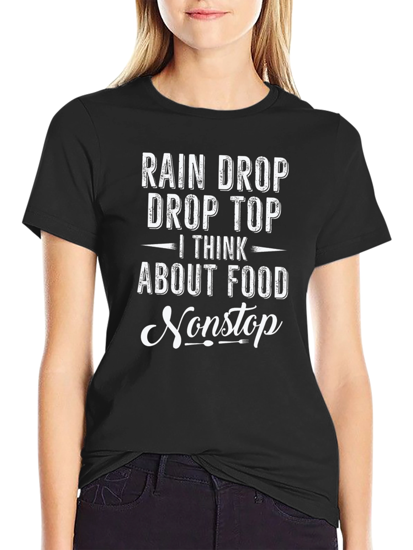 Rain Drop Food T-Shirt - Funny Graphic Tee