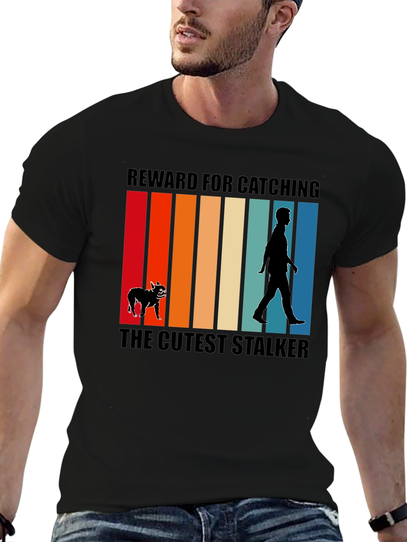 Cutest Stalker Dog T-Shirt