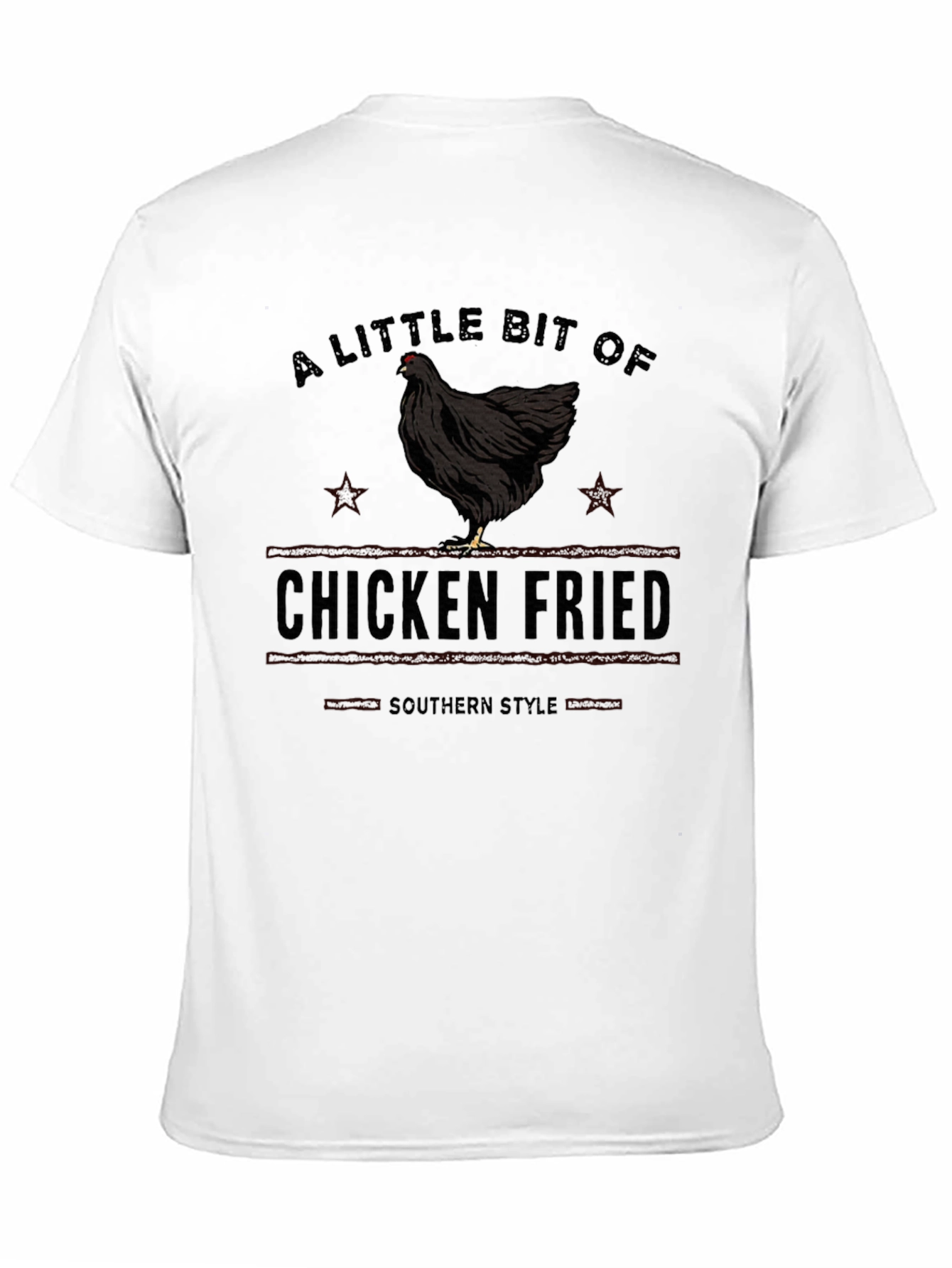Chicken Fried Southern Style Graphic T-Shirt