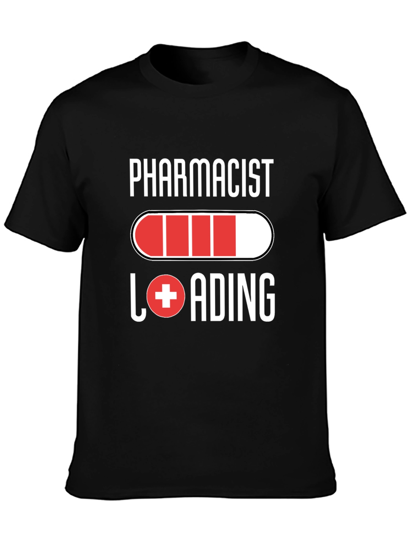 Pharmacist Loading T-Shirt - Novelty Graphic Tee