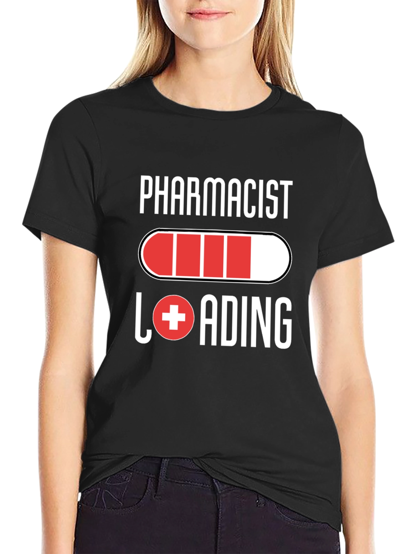 Pharmacist Loading T-Shirt - Novelty Graphic Tee
