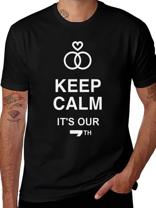 Keep Calm 7th Anniversary T-Shirt