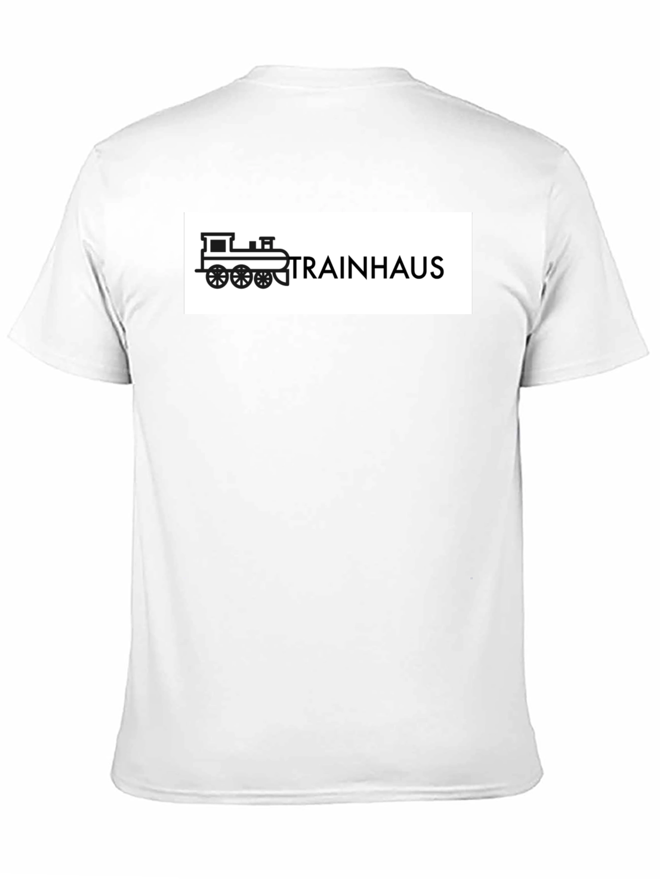 Trainhaus T-Shirt - Black Graphic Tee