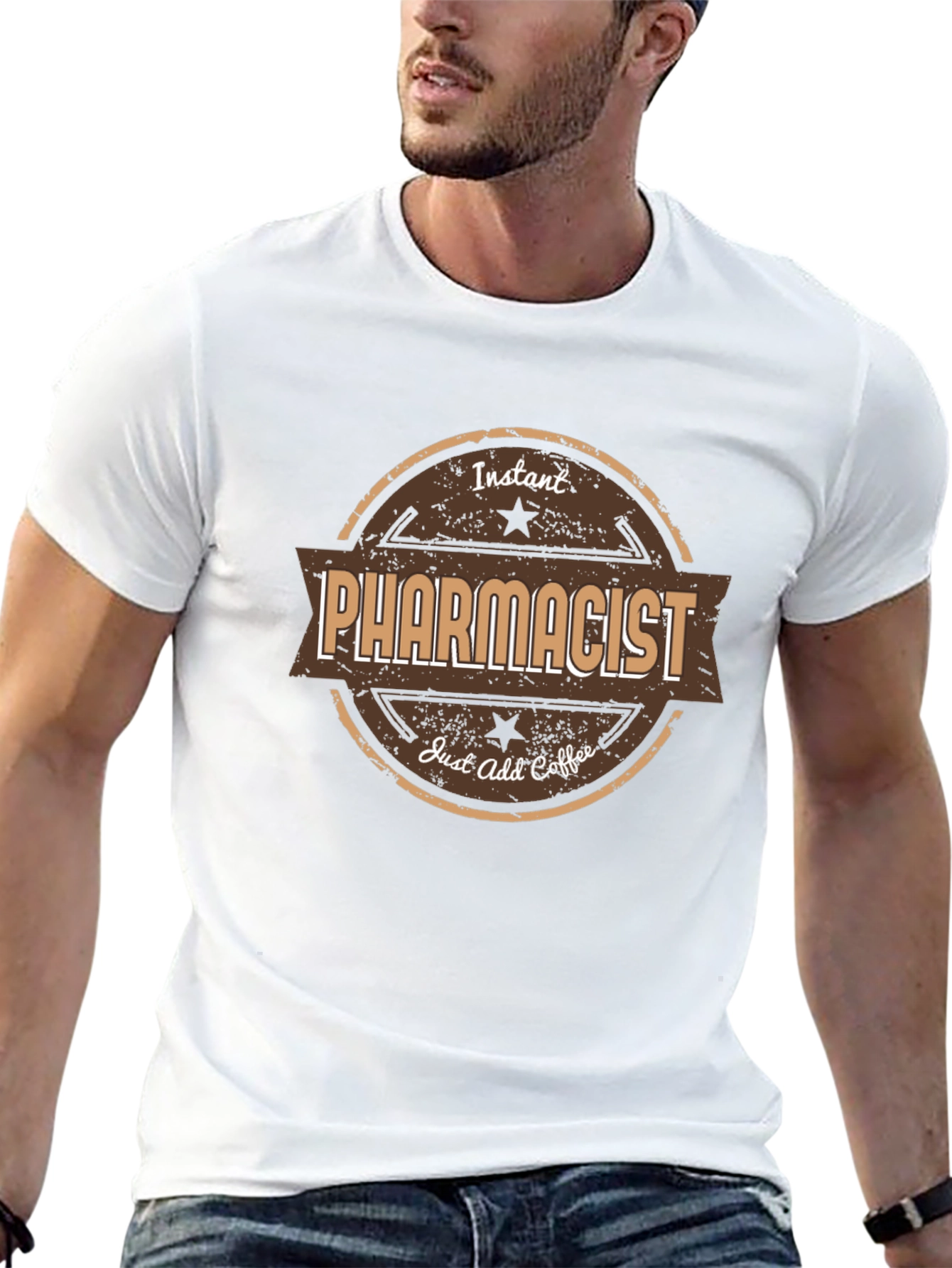 Instant Pharmacist Just Add Coffee T-Shirt