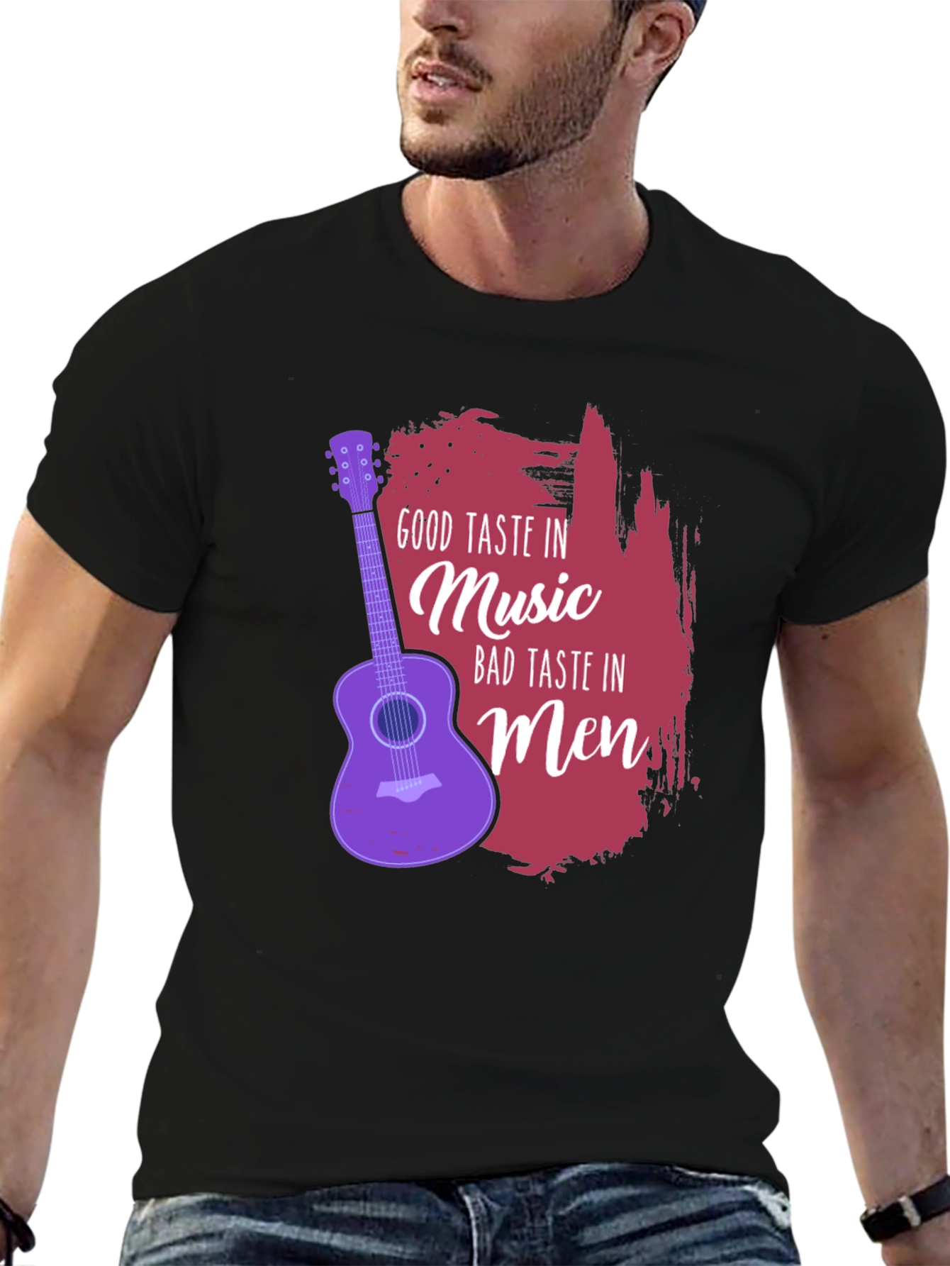 Good Taste Music Bad Taste Men Graphic Tee