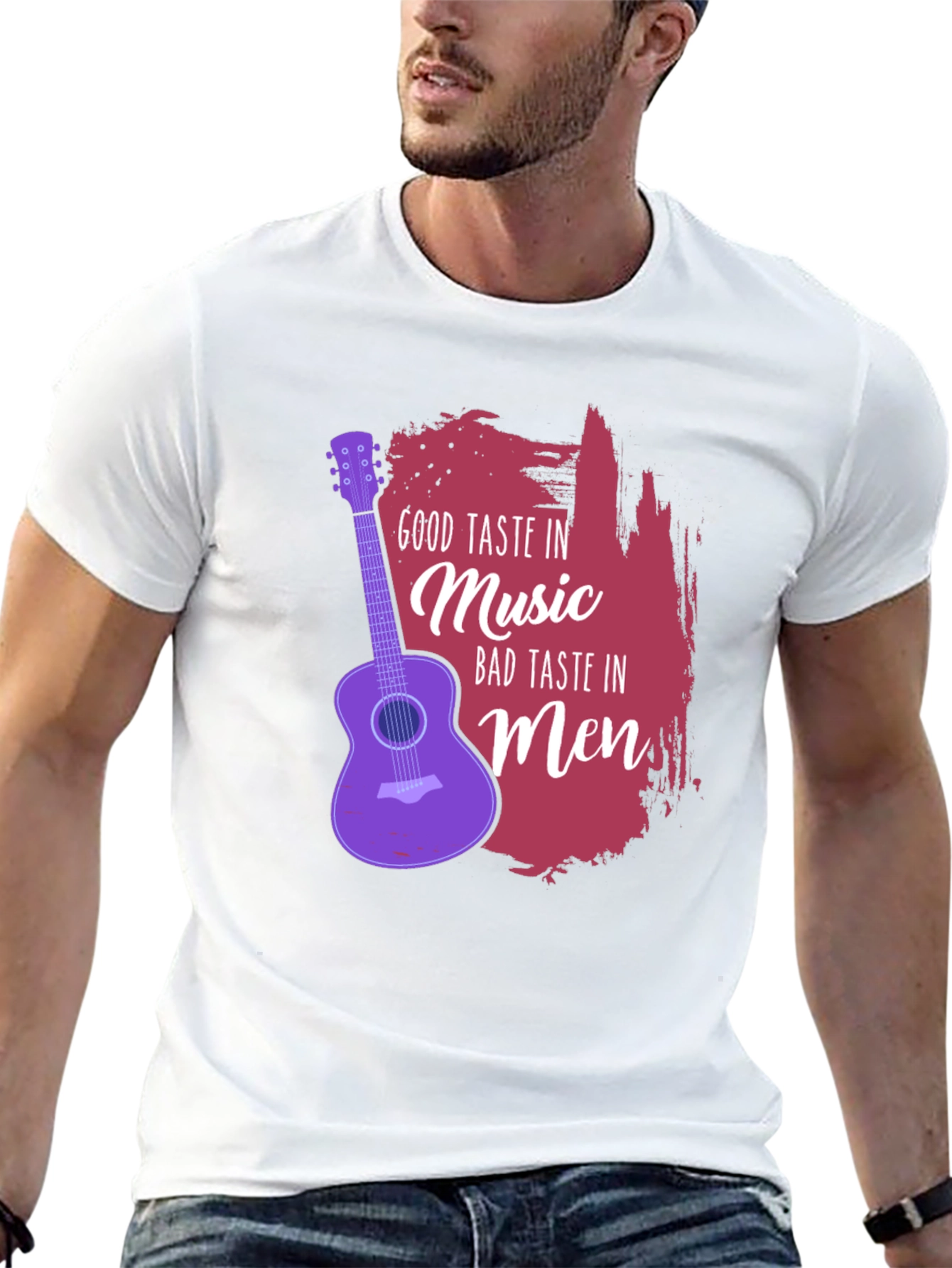 Good Taste Music Bad Taste Men Graphic Tee