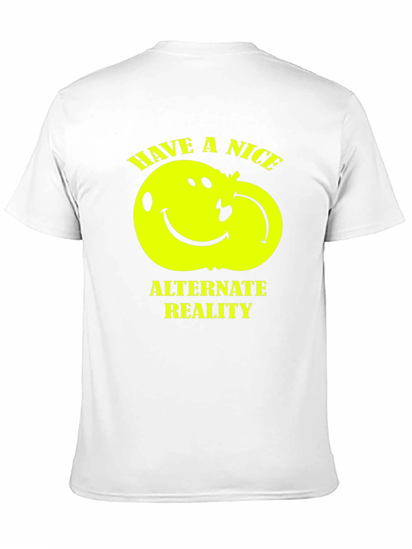 Have A Nice Alternate Reality Black Graphic Tee