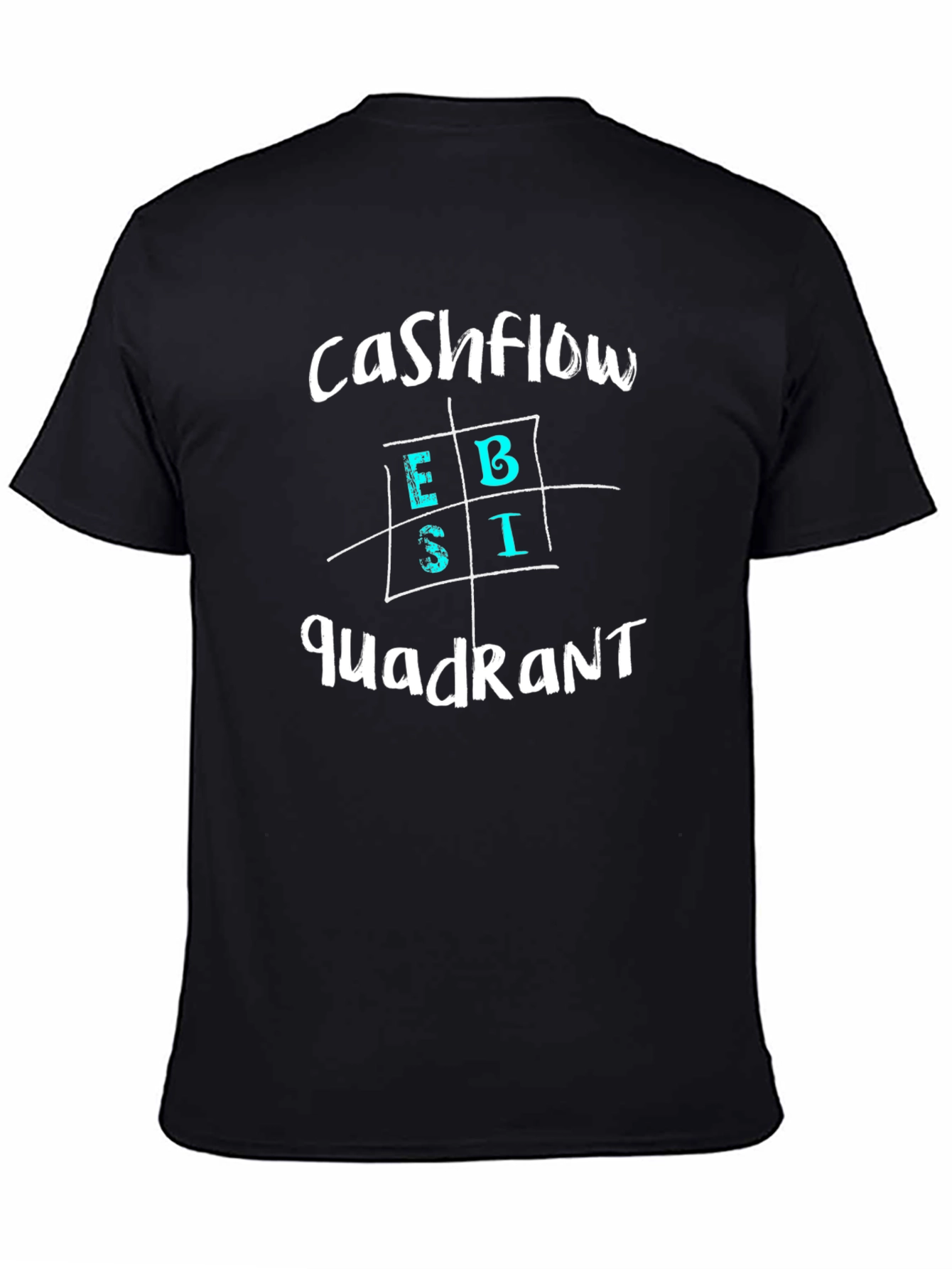 Cashflow Quadrant Tee - Entrepreneur Investor Business T-Shirt
