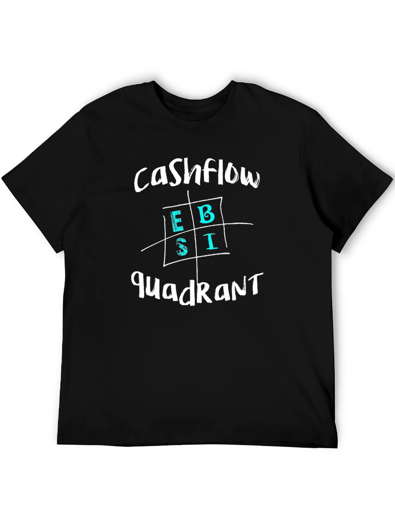 Cashflow Quadrant Tee - Entrepreneur Investor Business T-Shirt