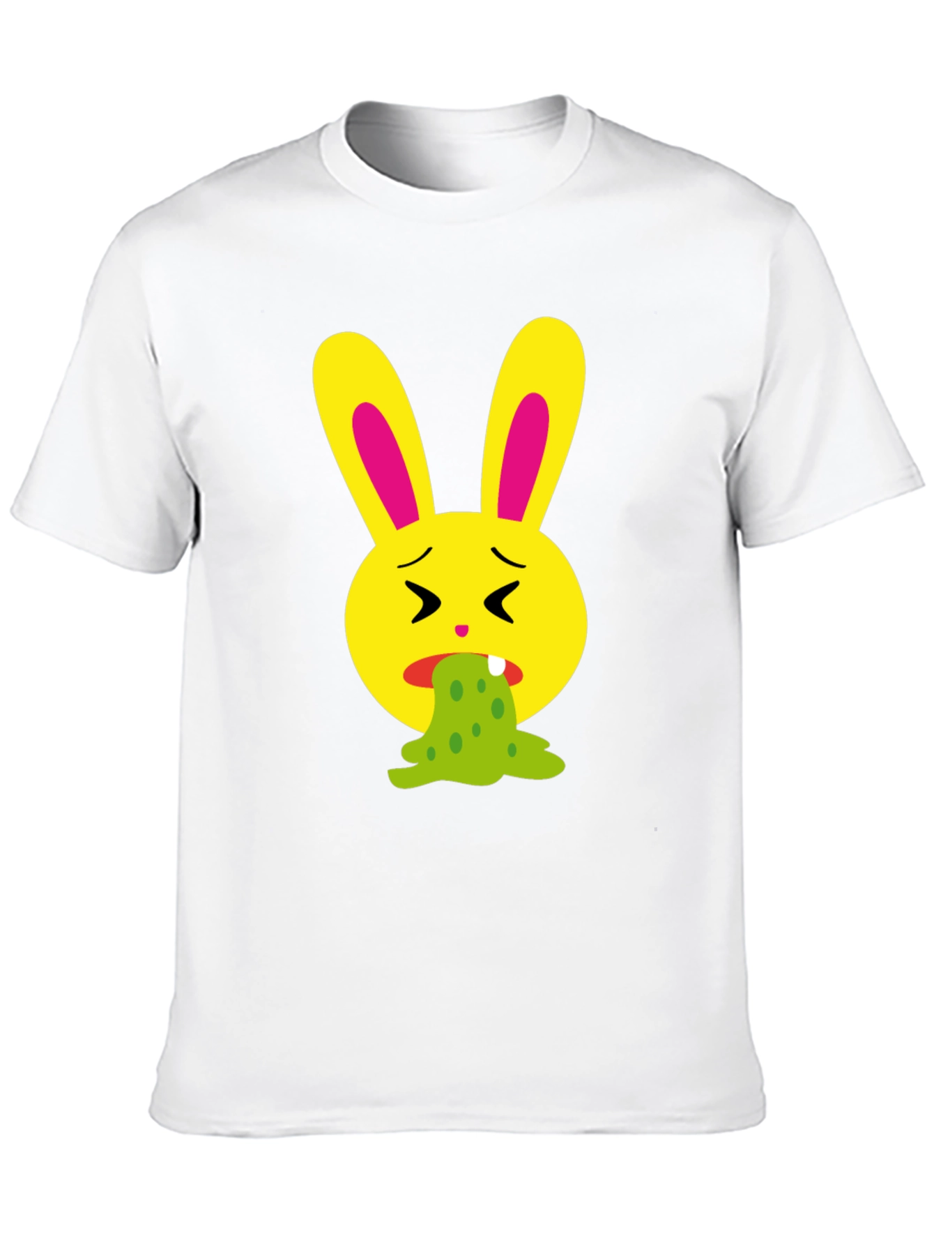 Vomiting Bunny Graphic Tee