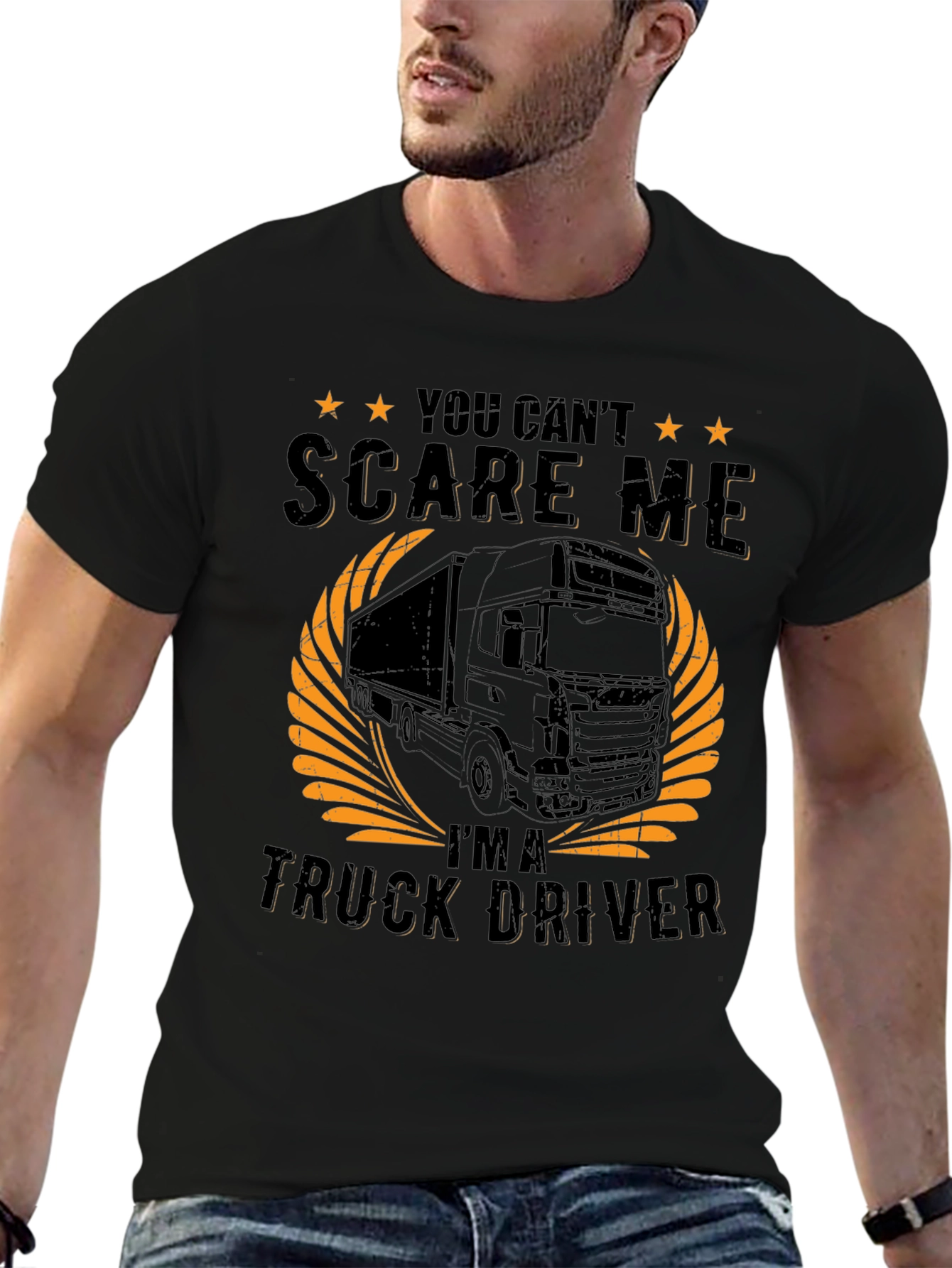 Truck Driver T-Shirt - Dont Scare Me!