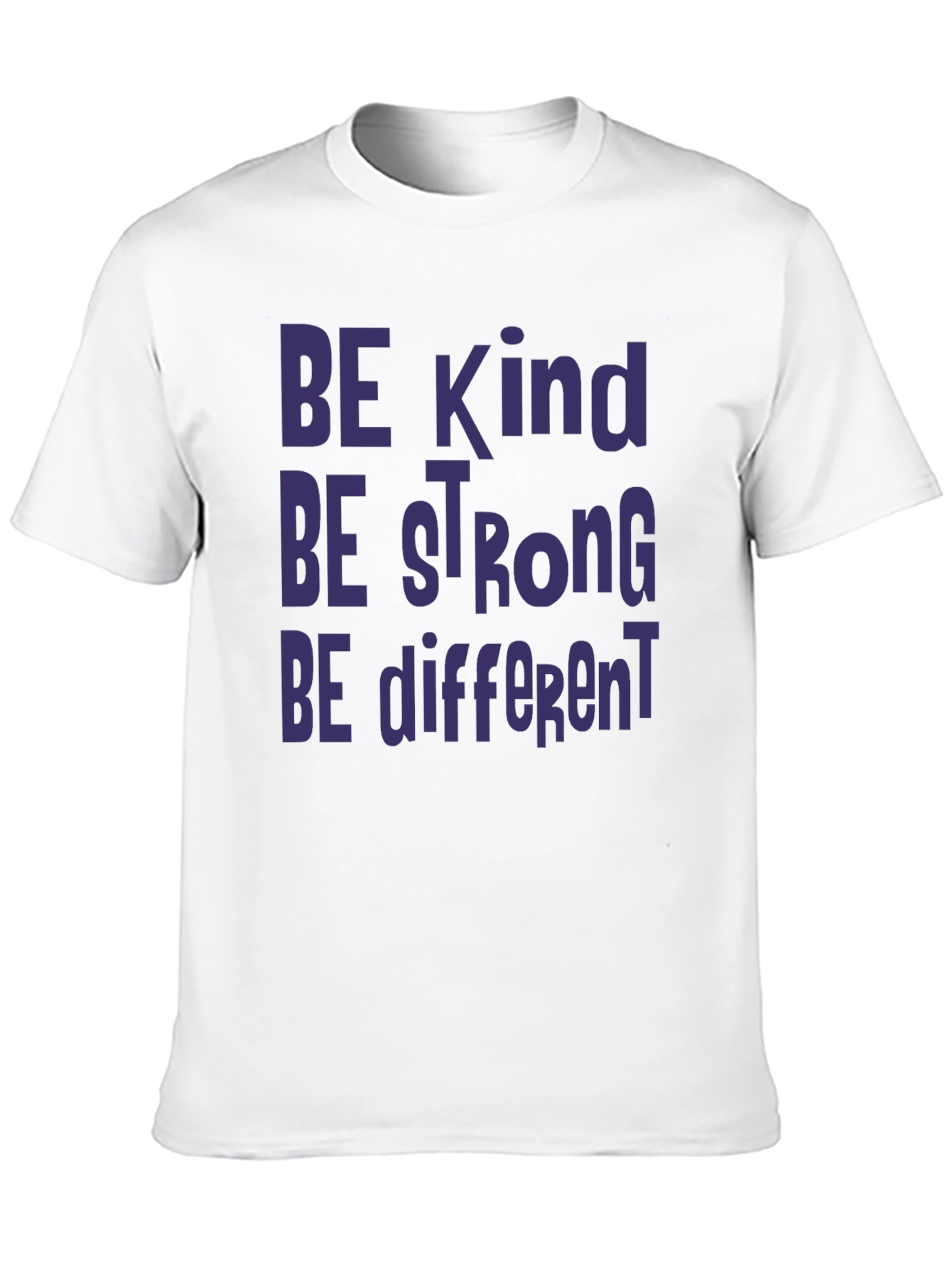 Be Kind Be Strong Be Different Graphic Tee