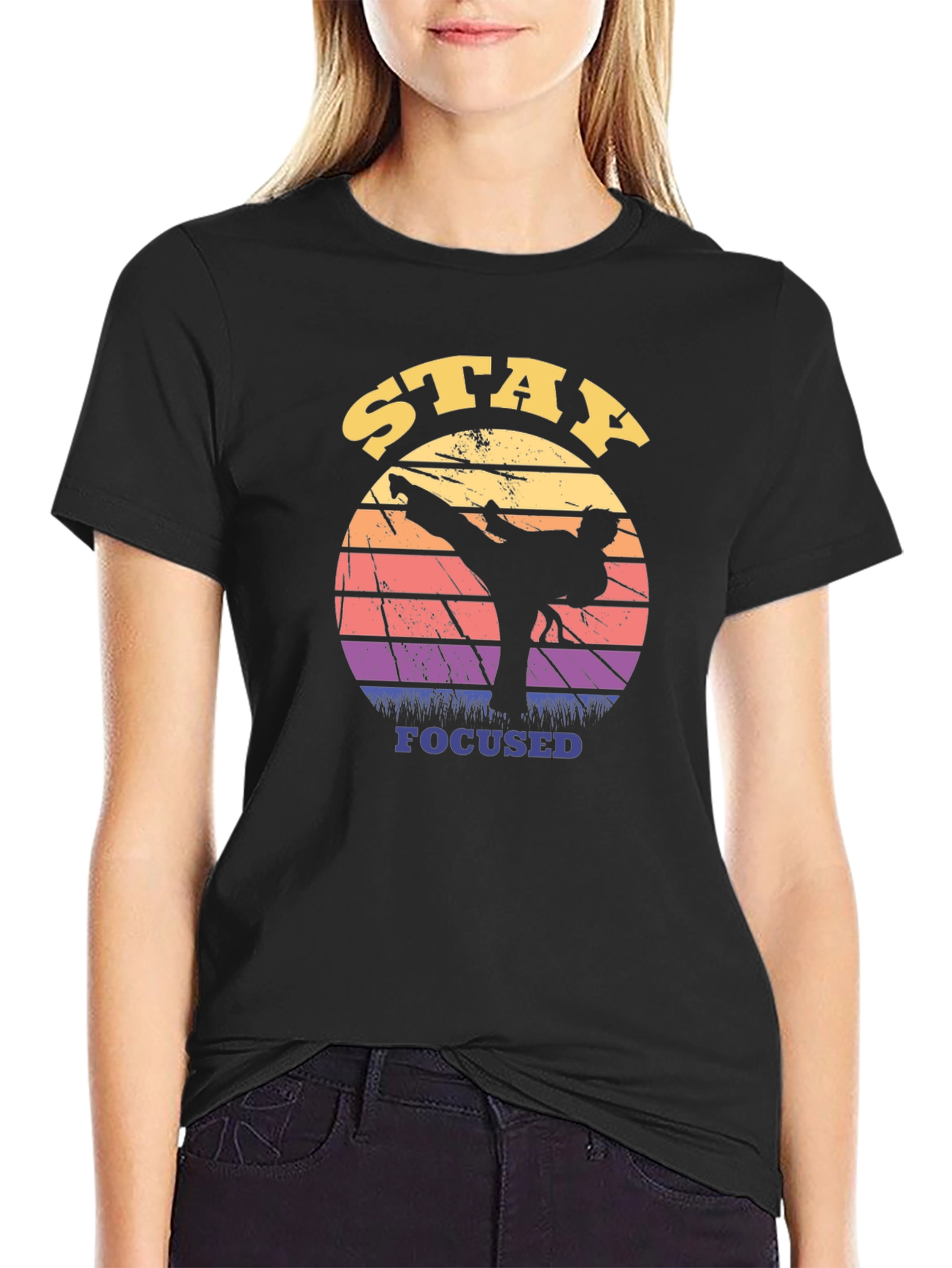 Stay Focused Martial Arts T-Shirt