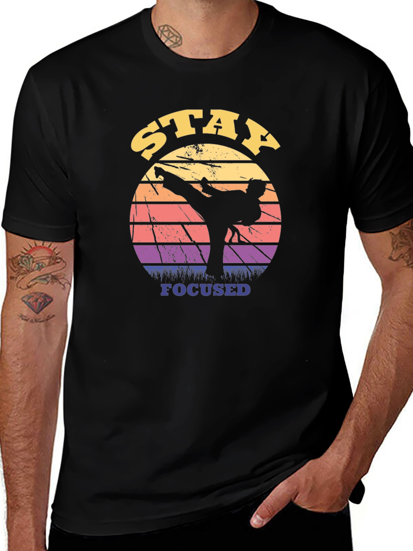 Stay Focused Martial Arts T-Shirt