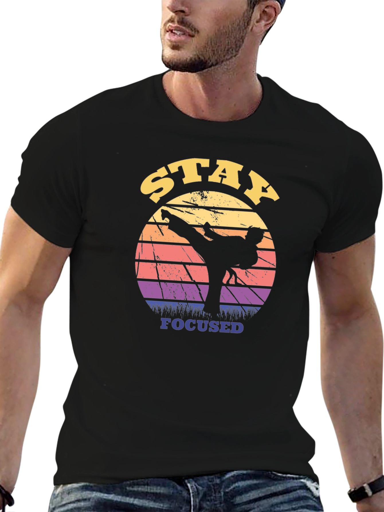 Stay Focused Martial Arts T-Shirt