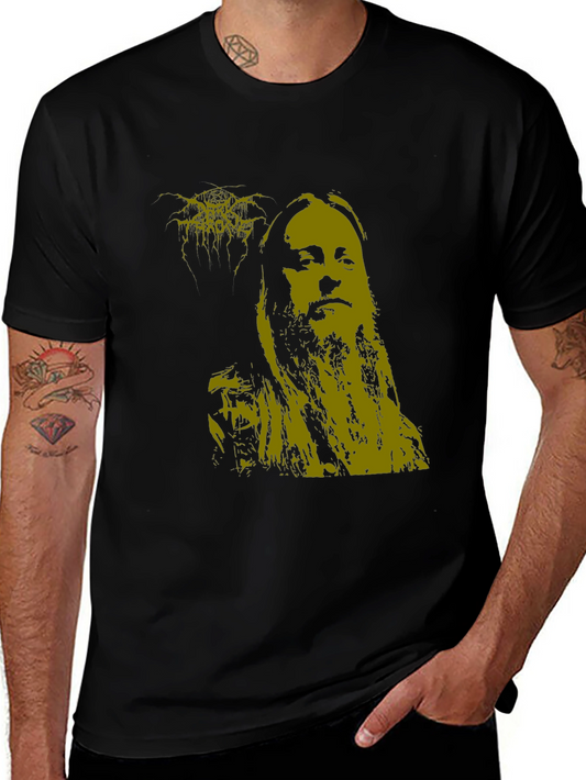 Black Darkthrone Band T-Shirt