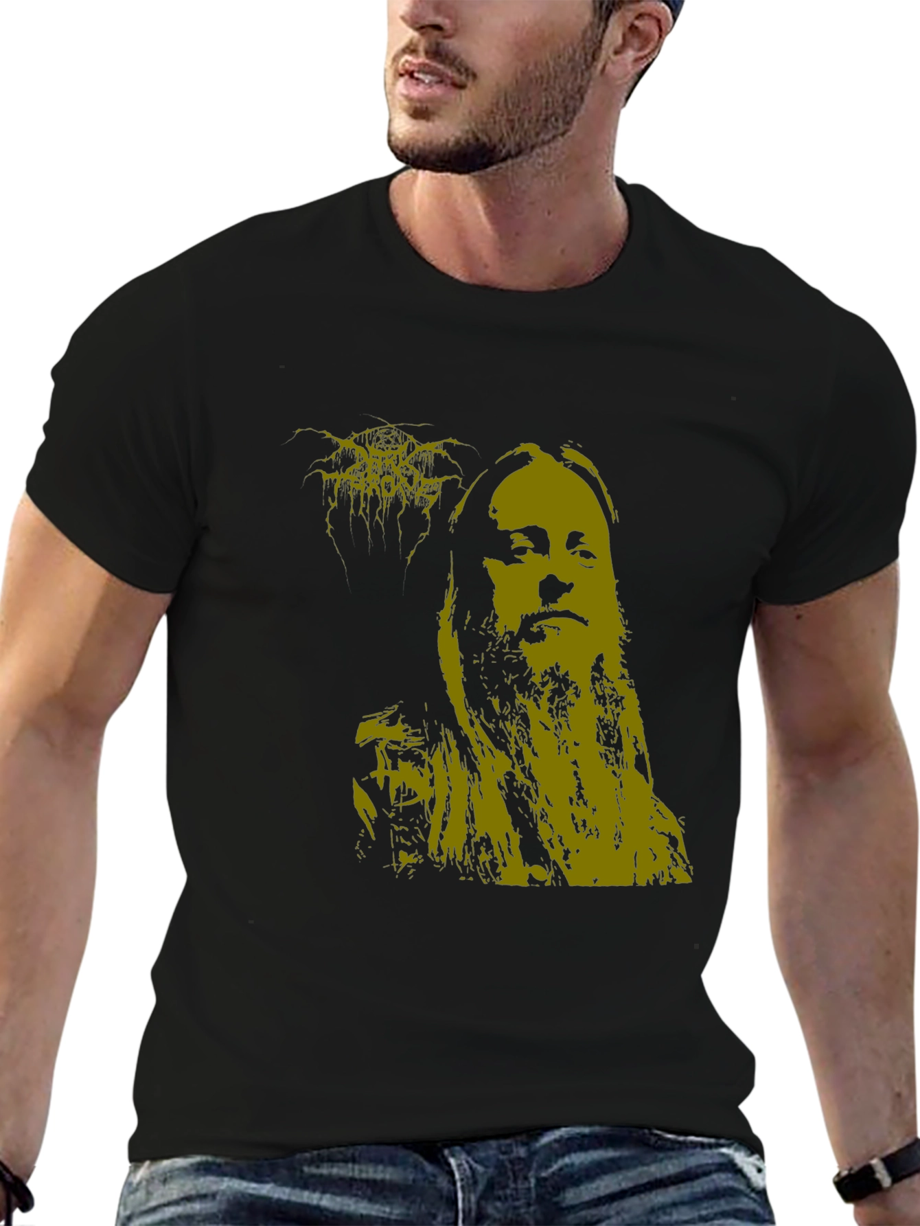 Black Darkthrone Band T-Shirt
