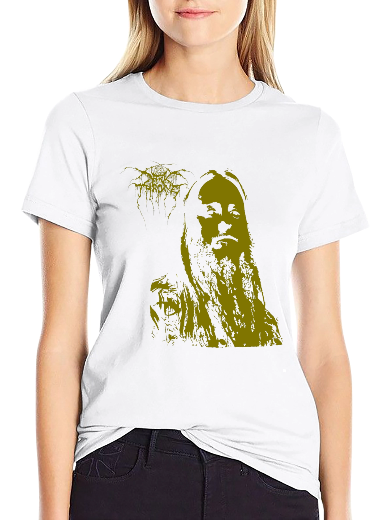 Black Darkthrone Band T-Shirt