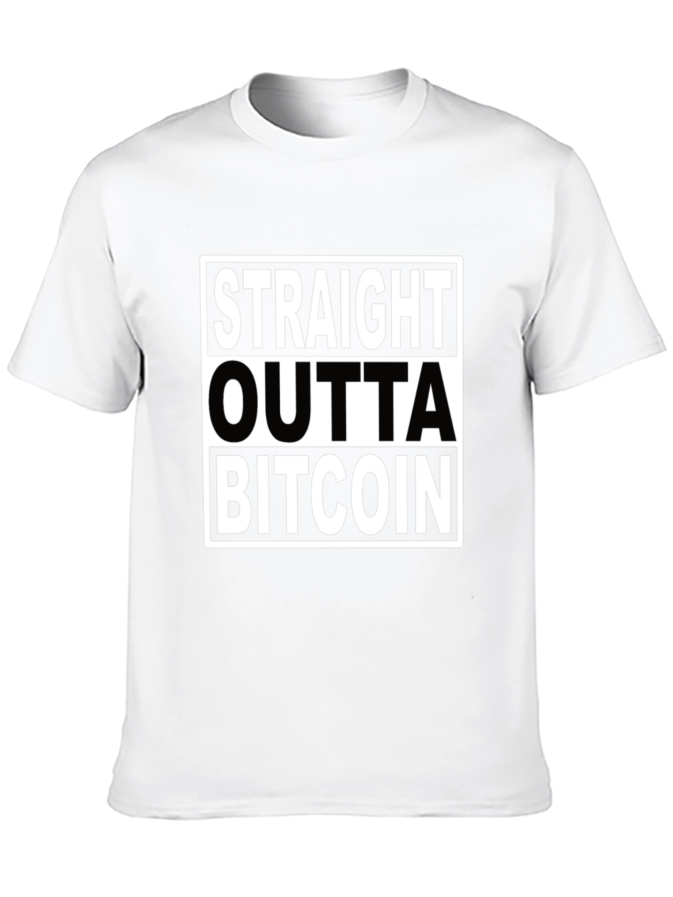 Straight Outta Bitcoin T-Shirt