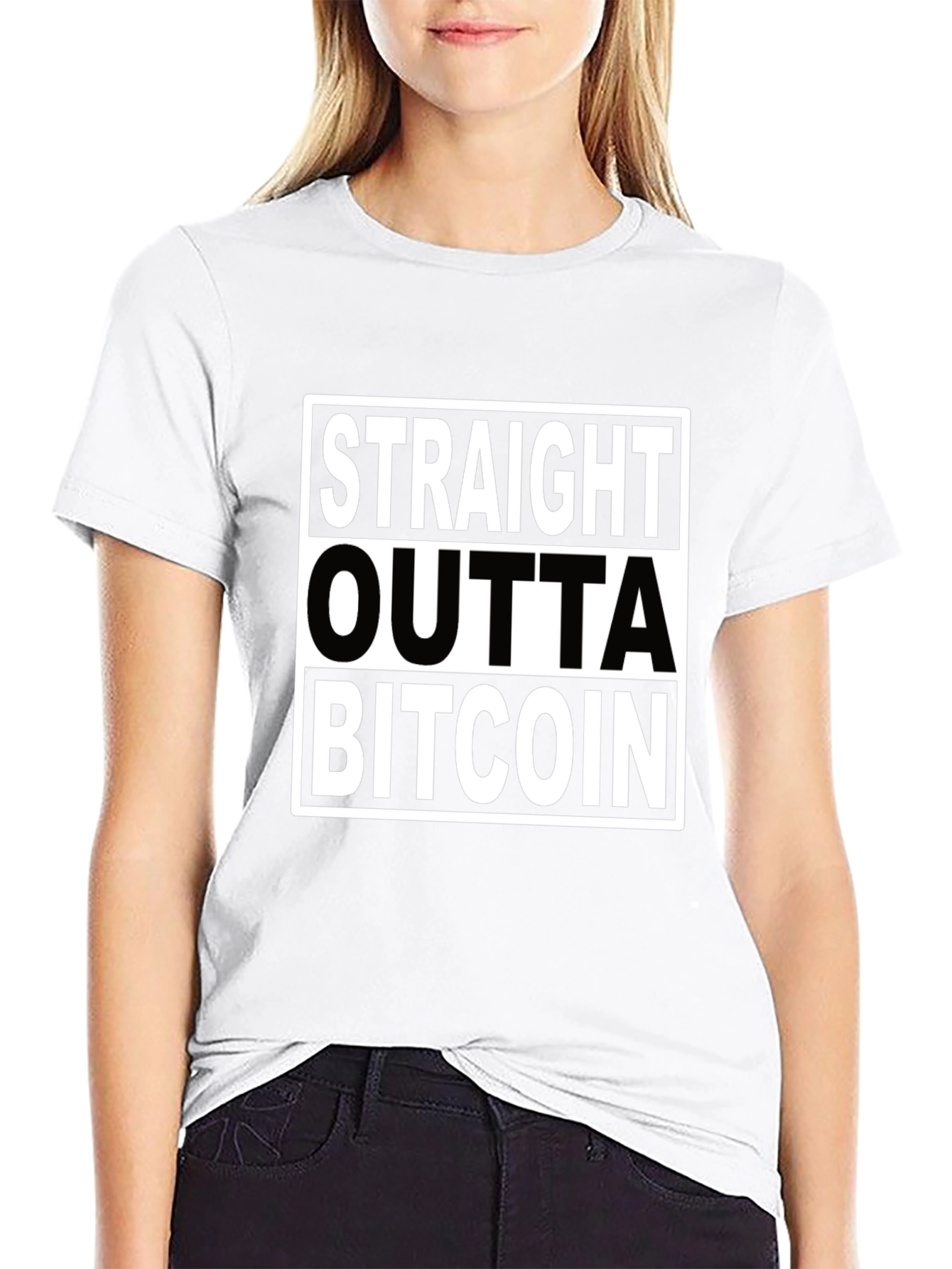 Straight Outta Bitcoin T-Shirt