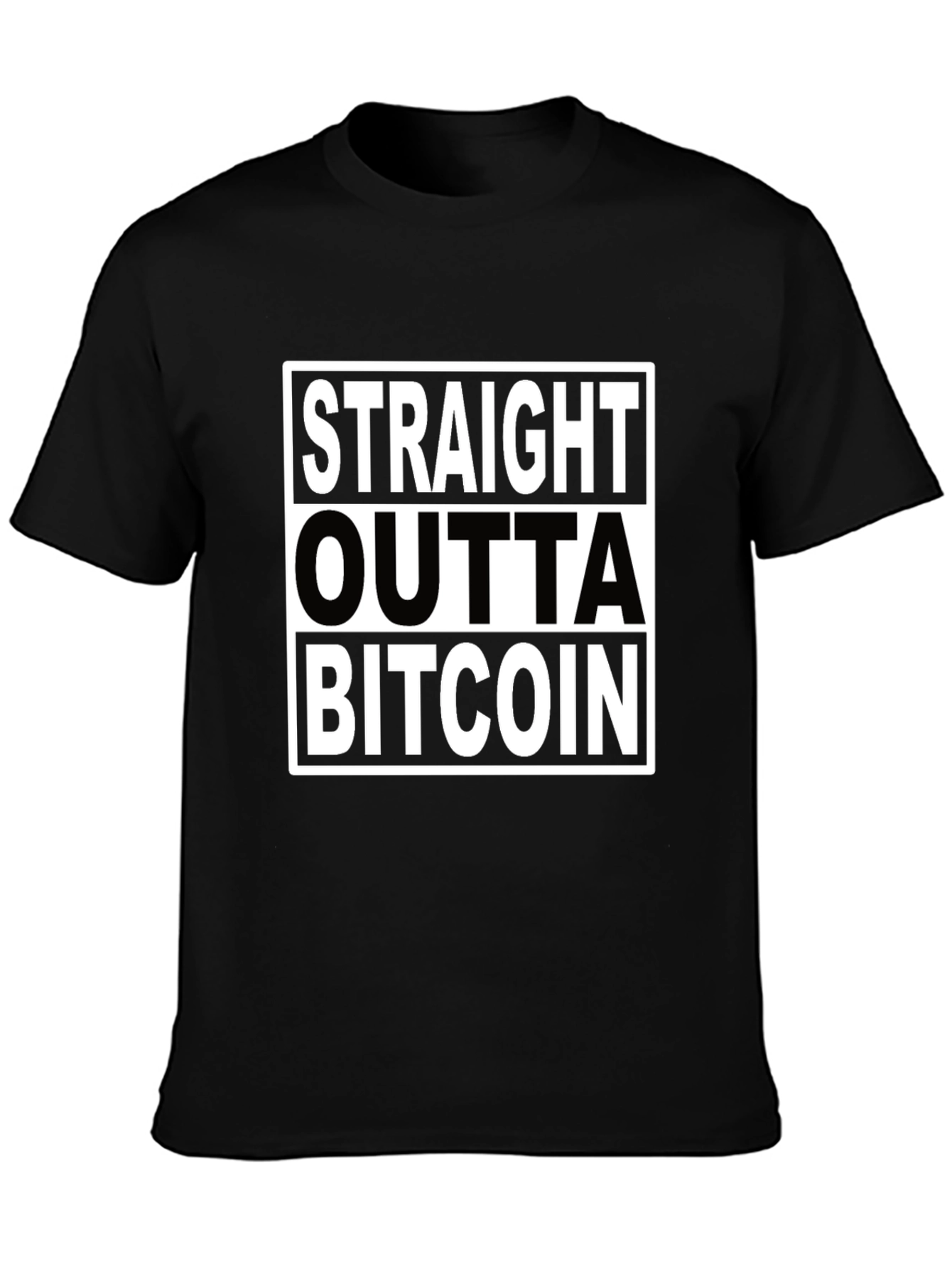 Straight Outta Bitcoin T-Shirt