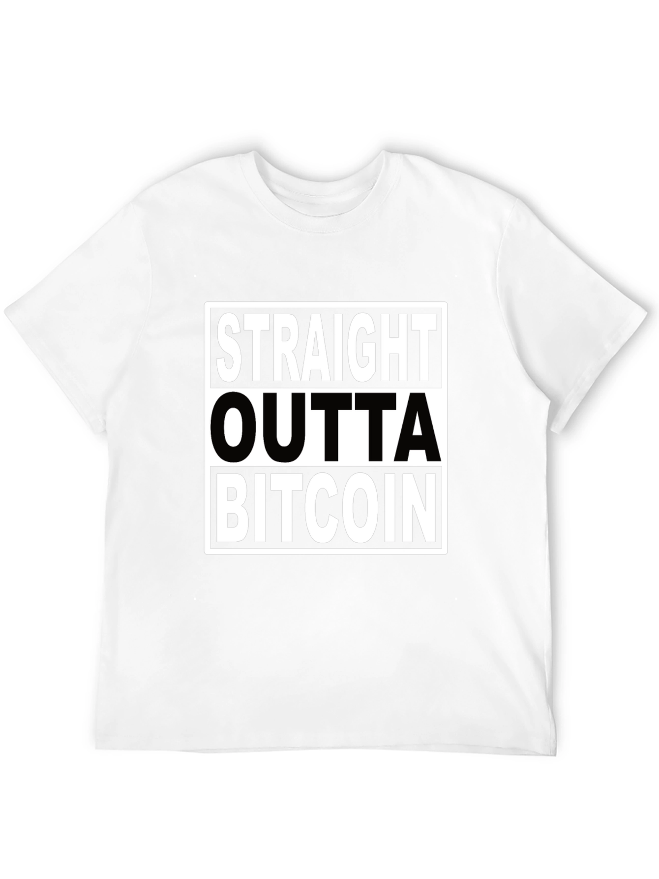 Straight Outta Bitcoin T-Shirt