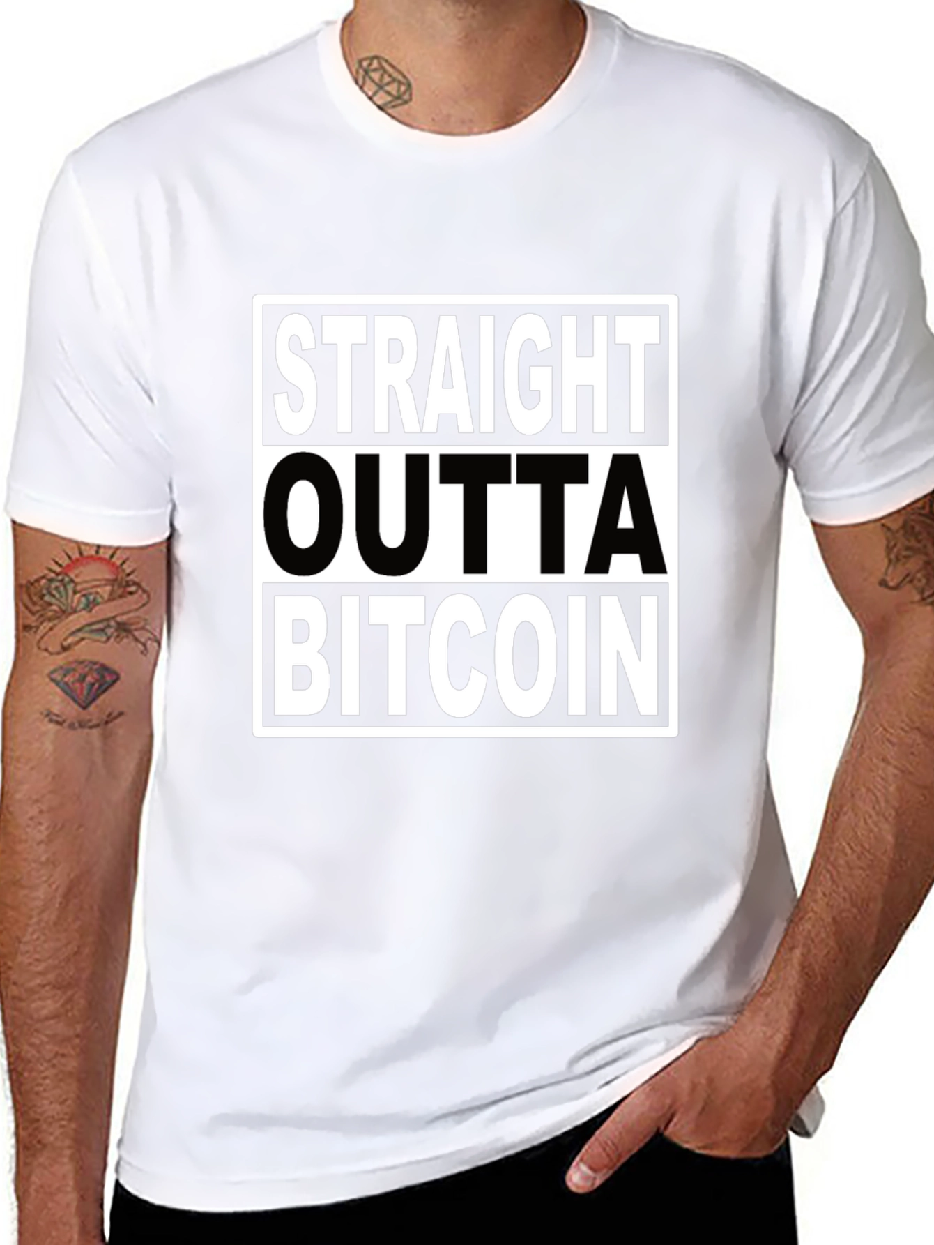 Straight Outta Bitcoin T-Shirt