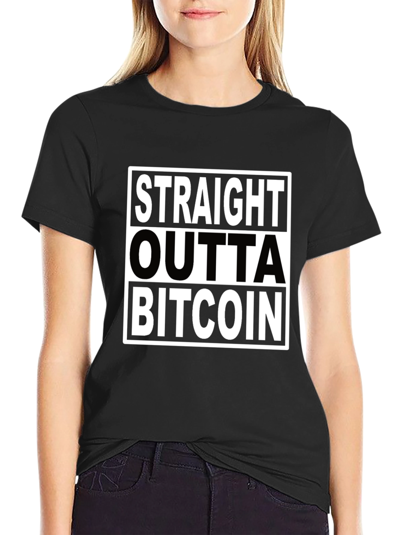 Straight Outta Bitcoin T-Shirt