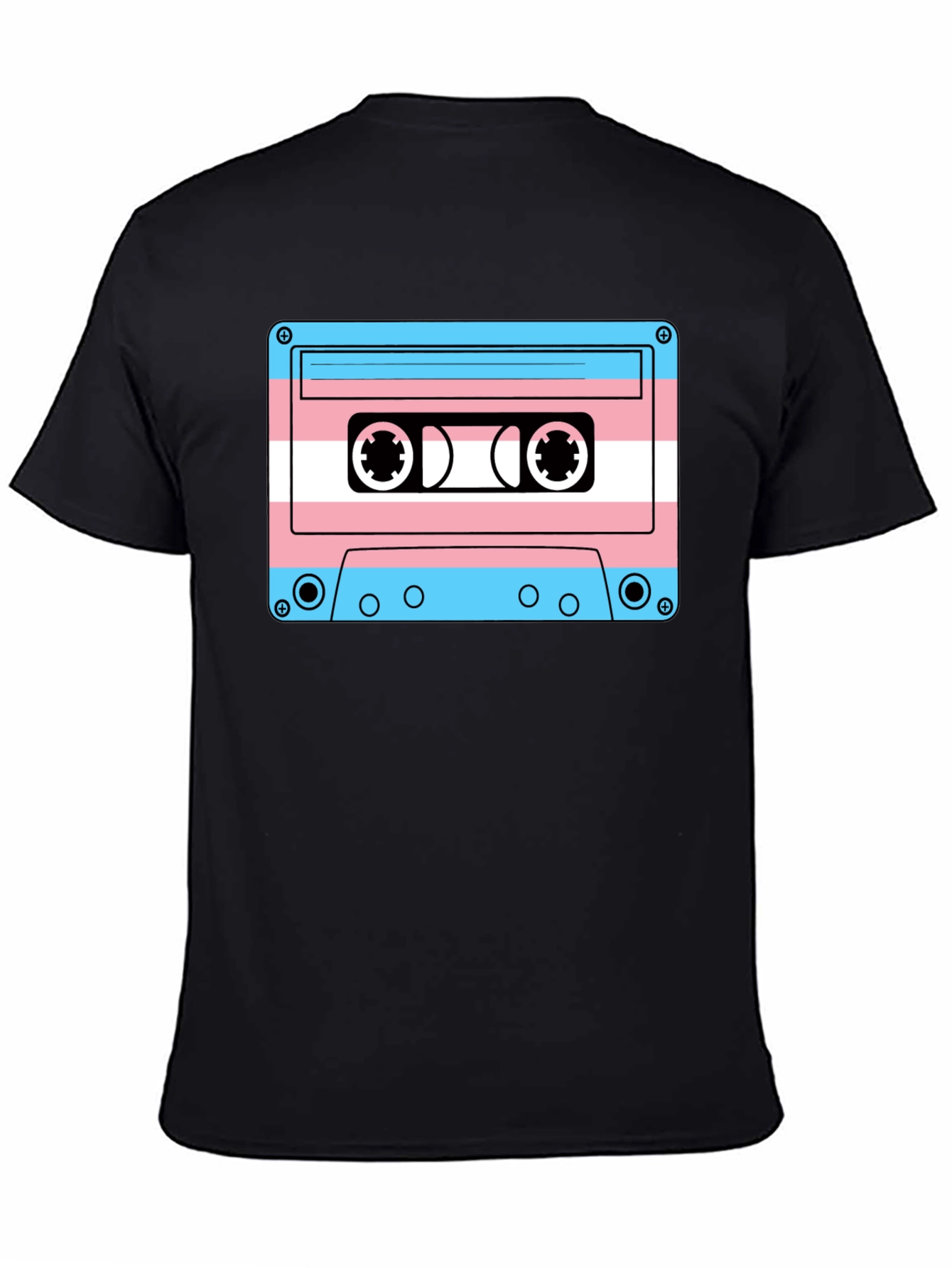 Transgender Pride Cassette Tape T-Shirt