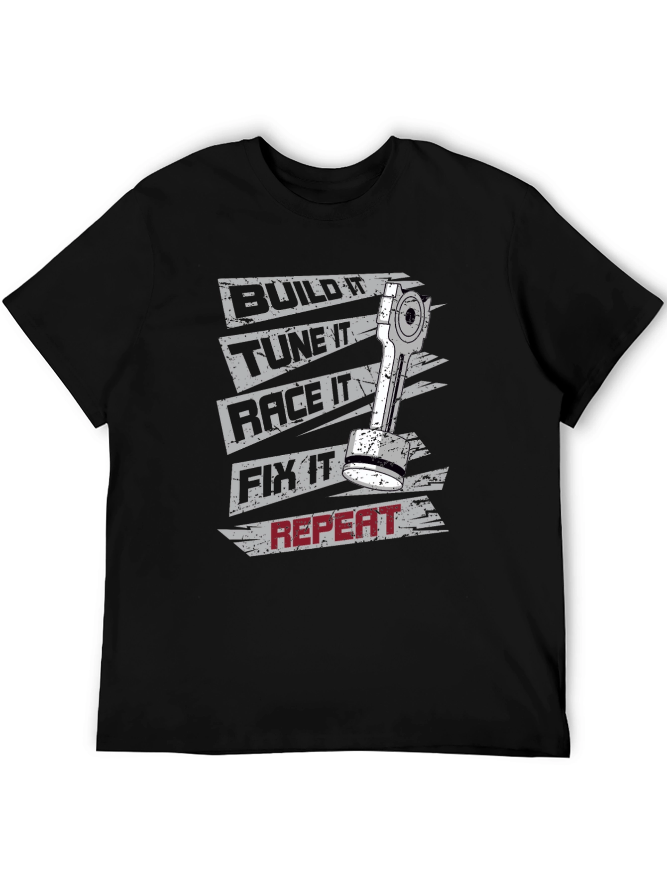 Build Tune Race Fix Repeat T-Shirt