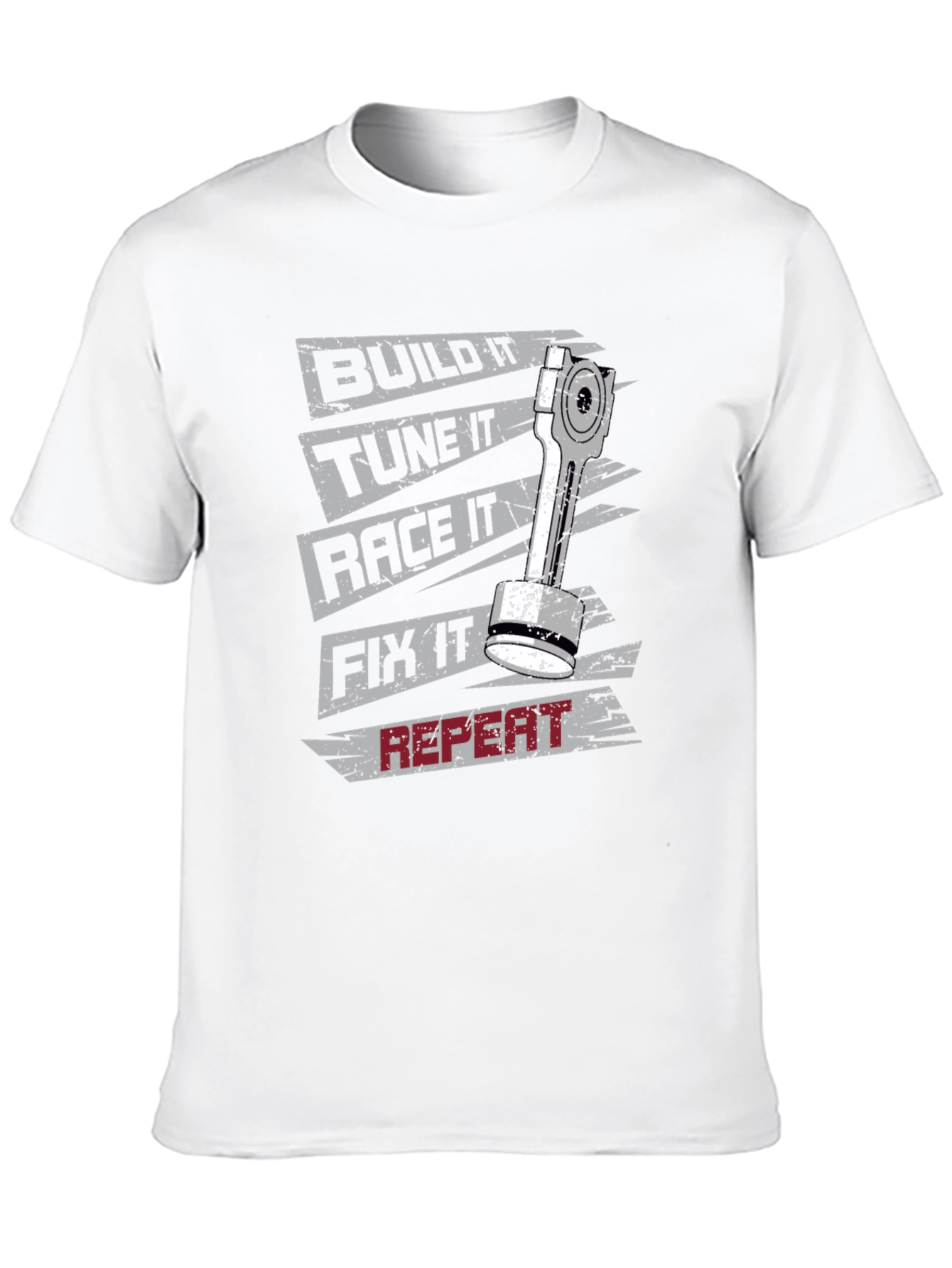 Build Tune Race Fix Repeat T-Shirt