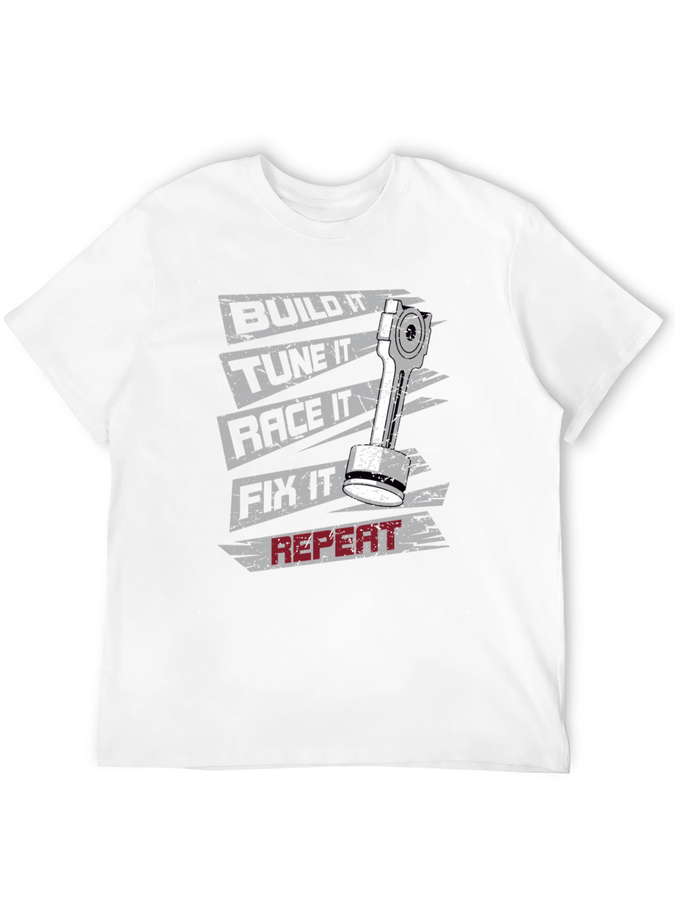 Build Tune Race Fix Repeat T-Shirt