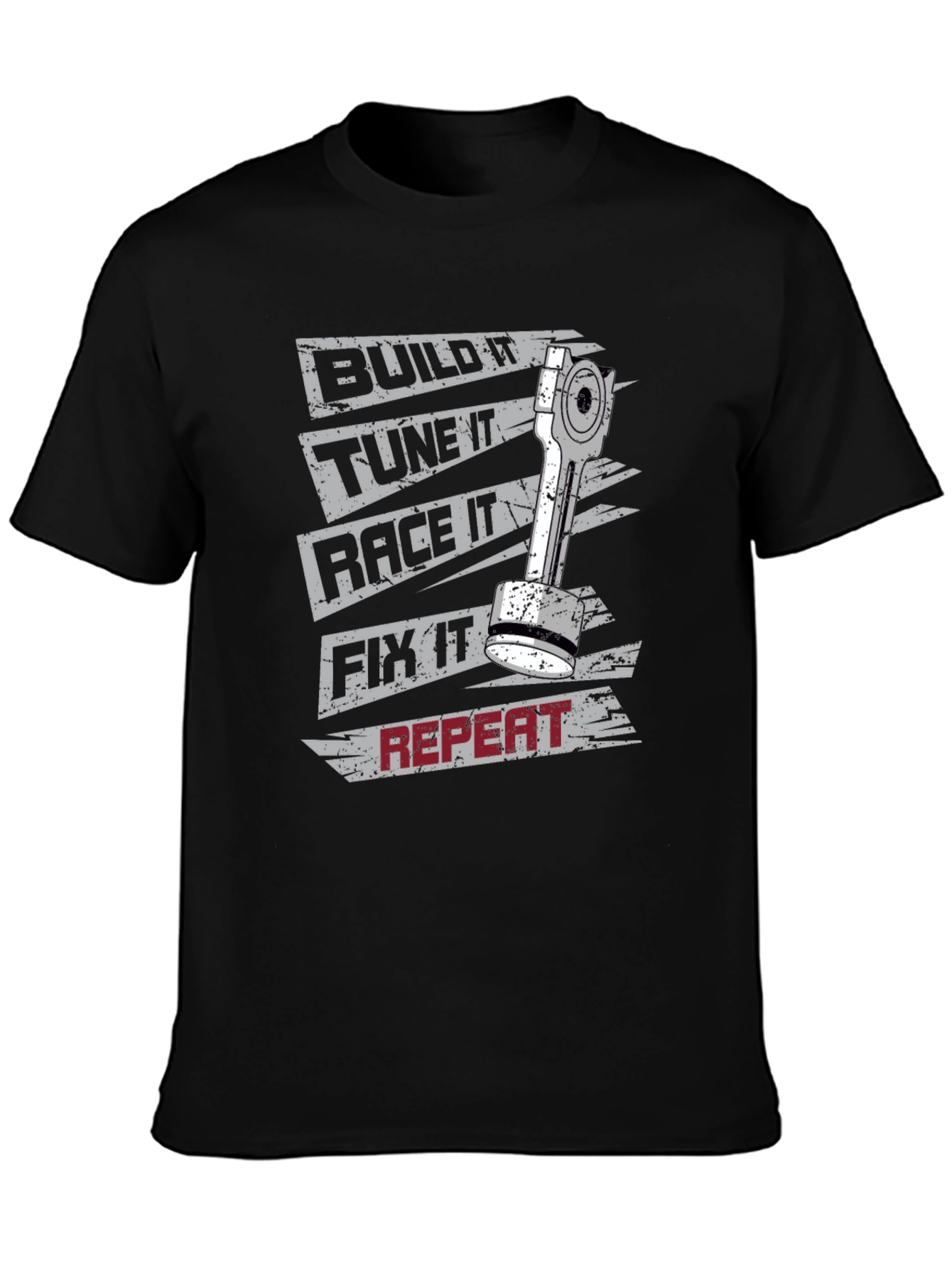 Build Tune Race Fix Repeat T-Shirt