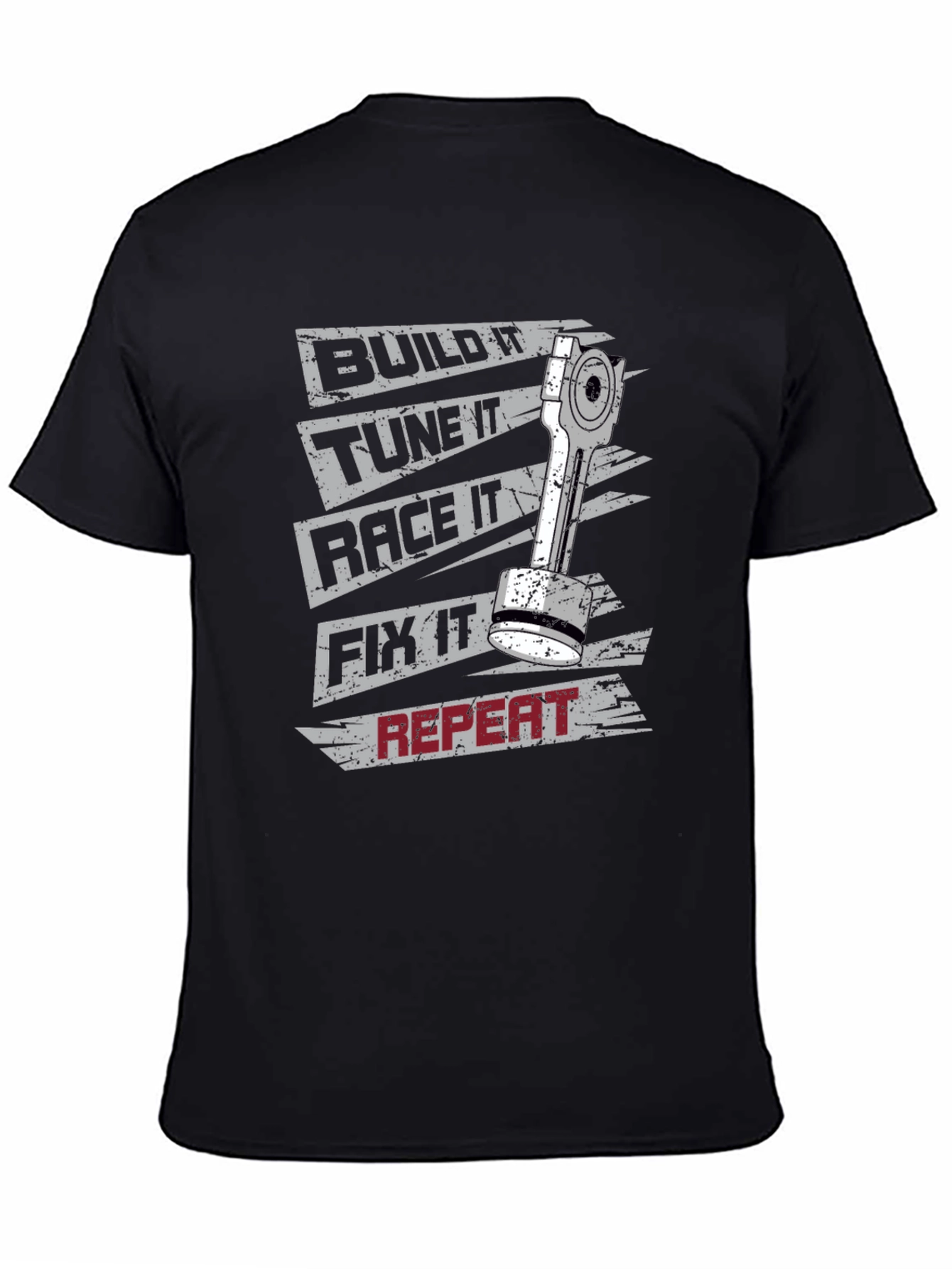 Build Tune Race Fix Repeat T-Shirt