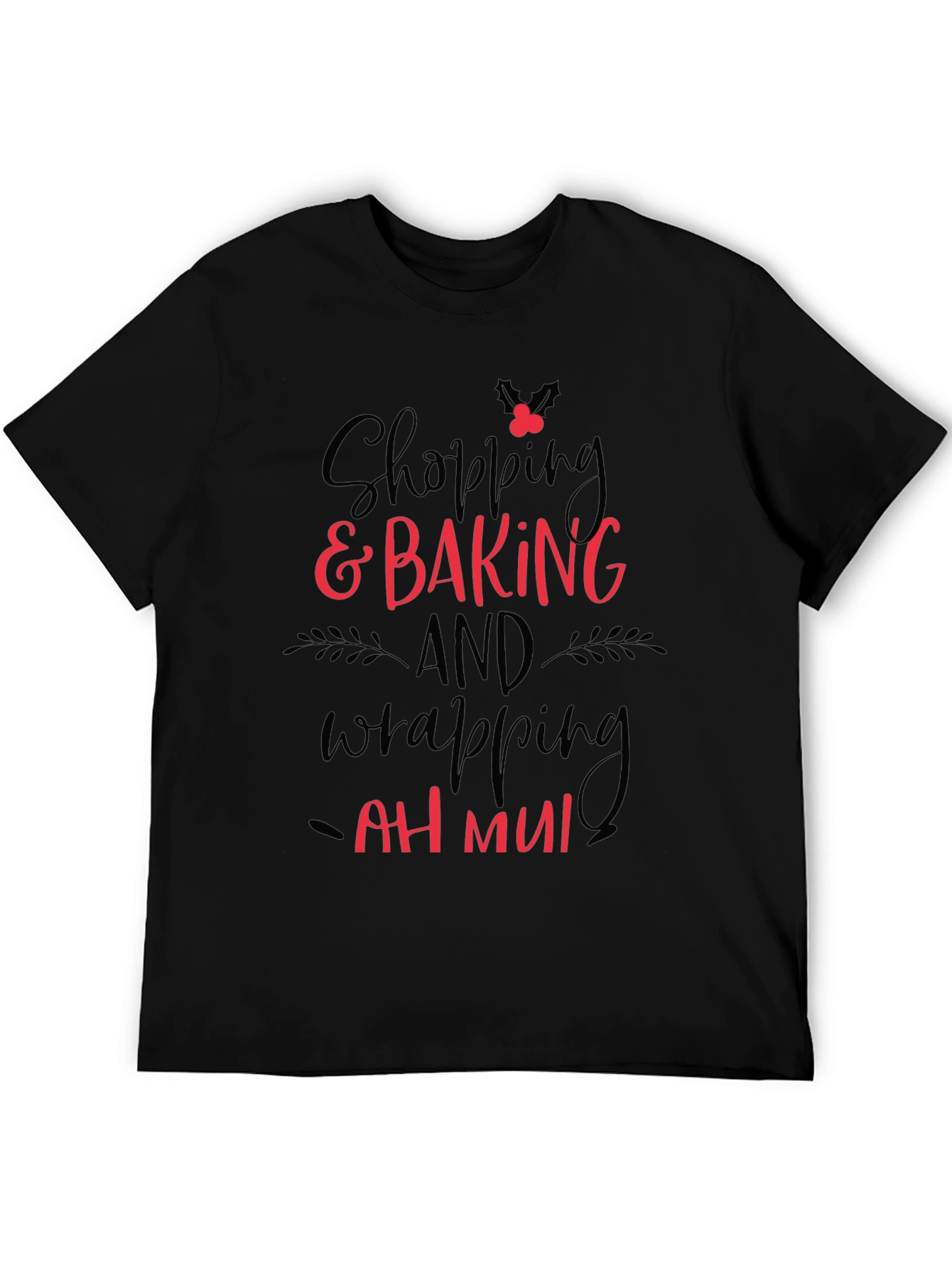 Festive Shopping & Baking T-Shirt