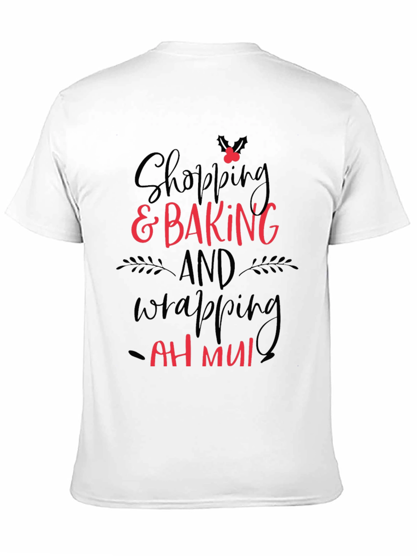 Festive Shopping & Baking T-Shirt