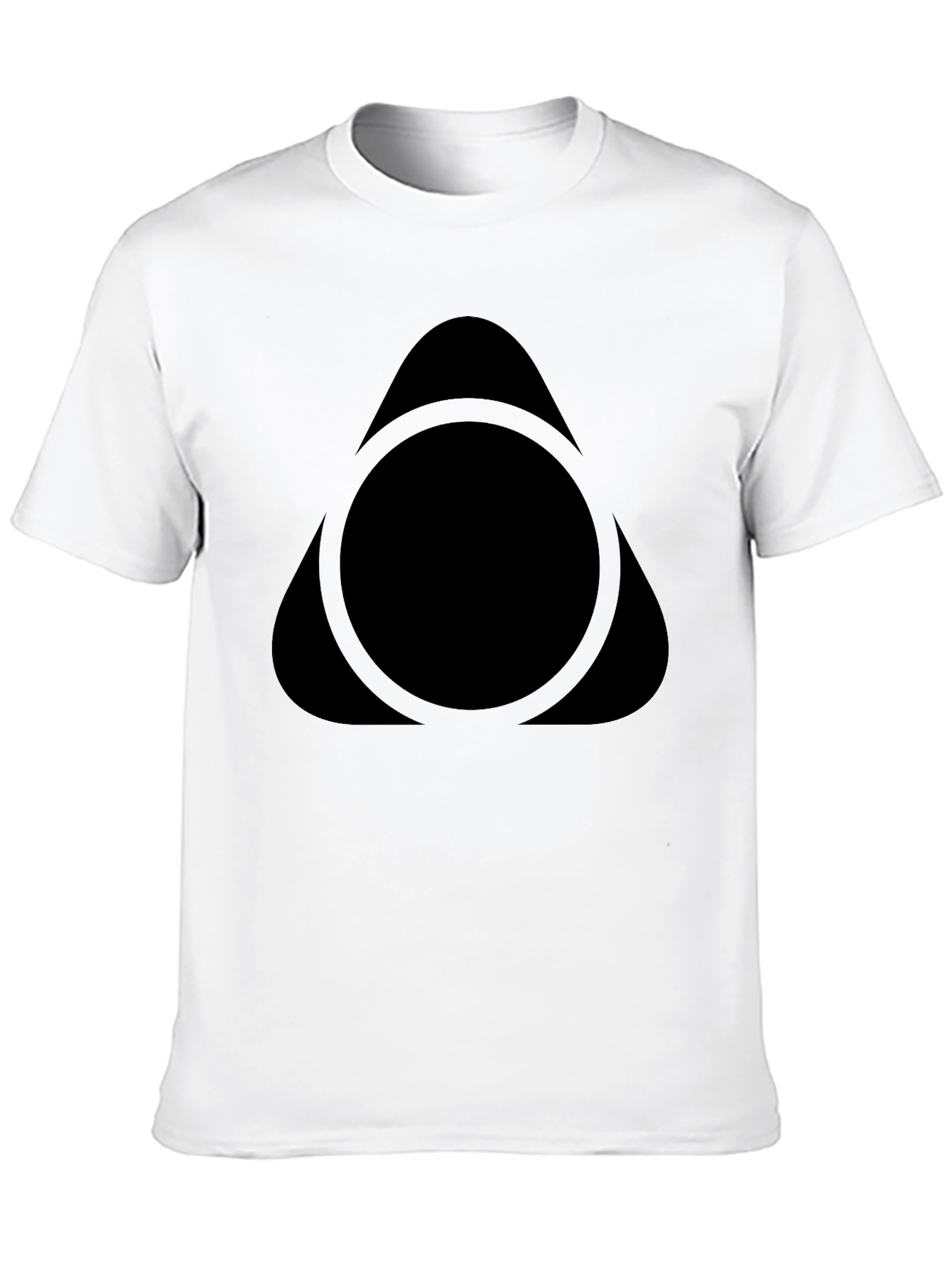 Geometric Black T-Shirt